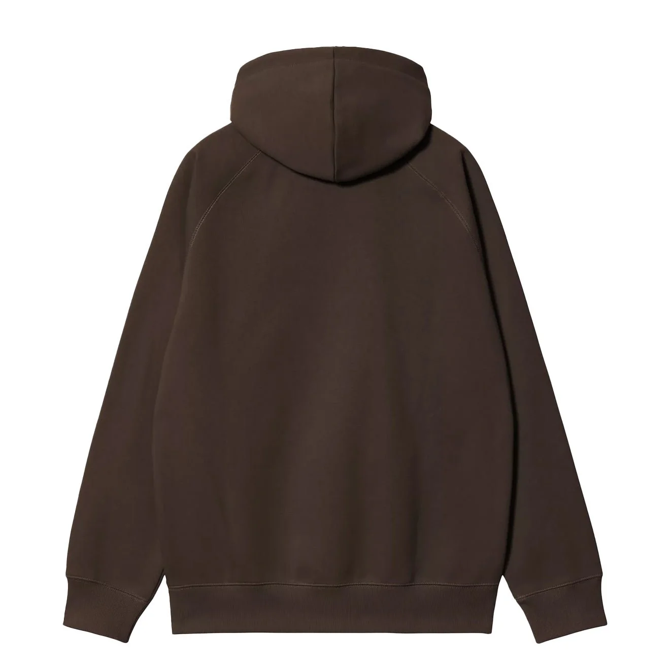 Carhartt WIP Hooded Chase Sweat Tobacco / Gold - Image 2