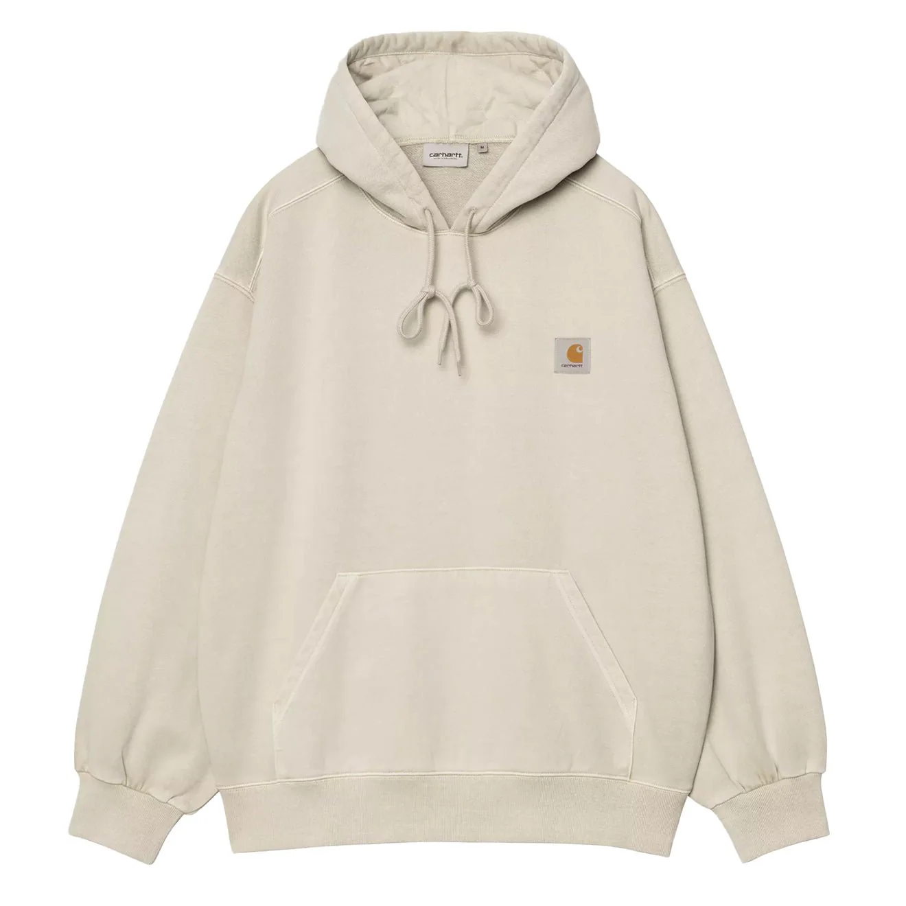 Carhartt WIP Hooded Vista Sweat Fleur De Sel Garment Dyed