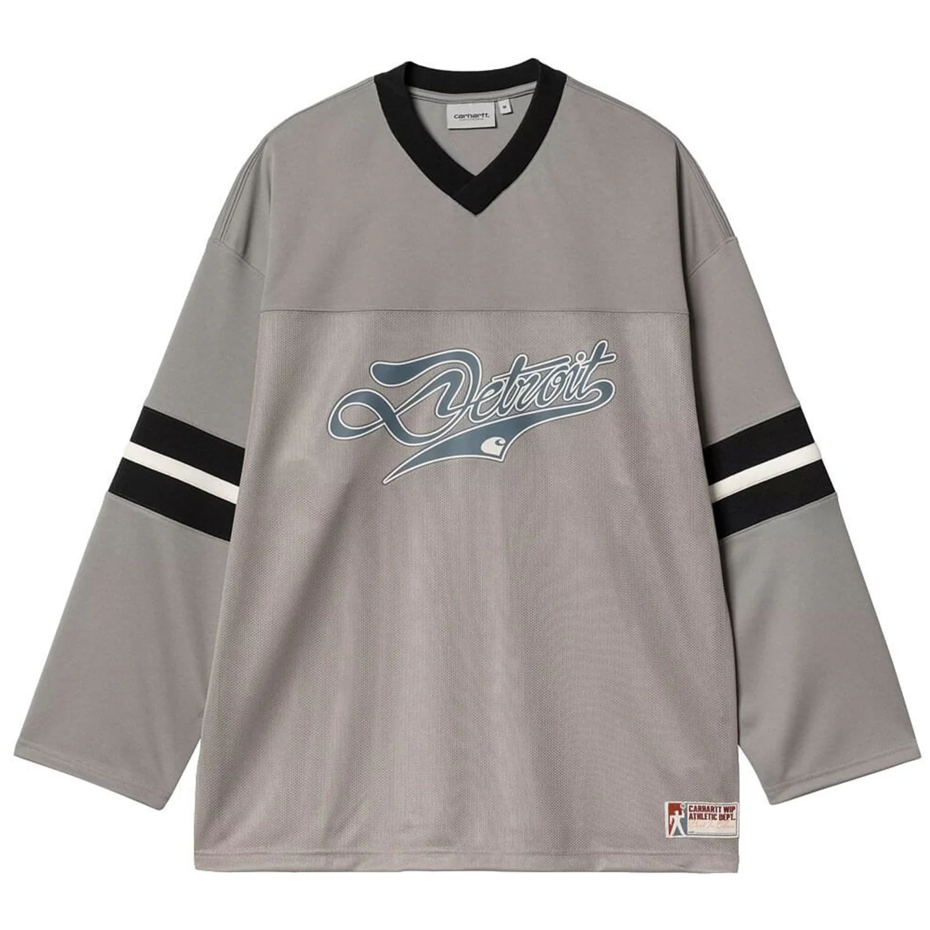 Carhartt WIP L/S Detroit Mesh T-Shirt Yosemite / Black / Wax