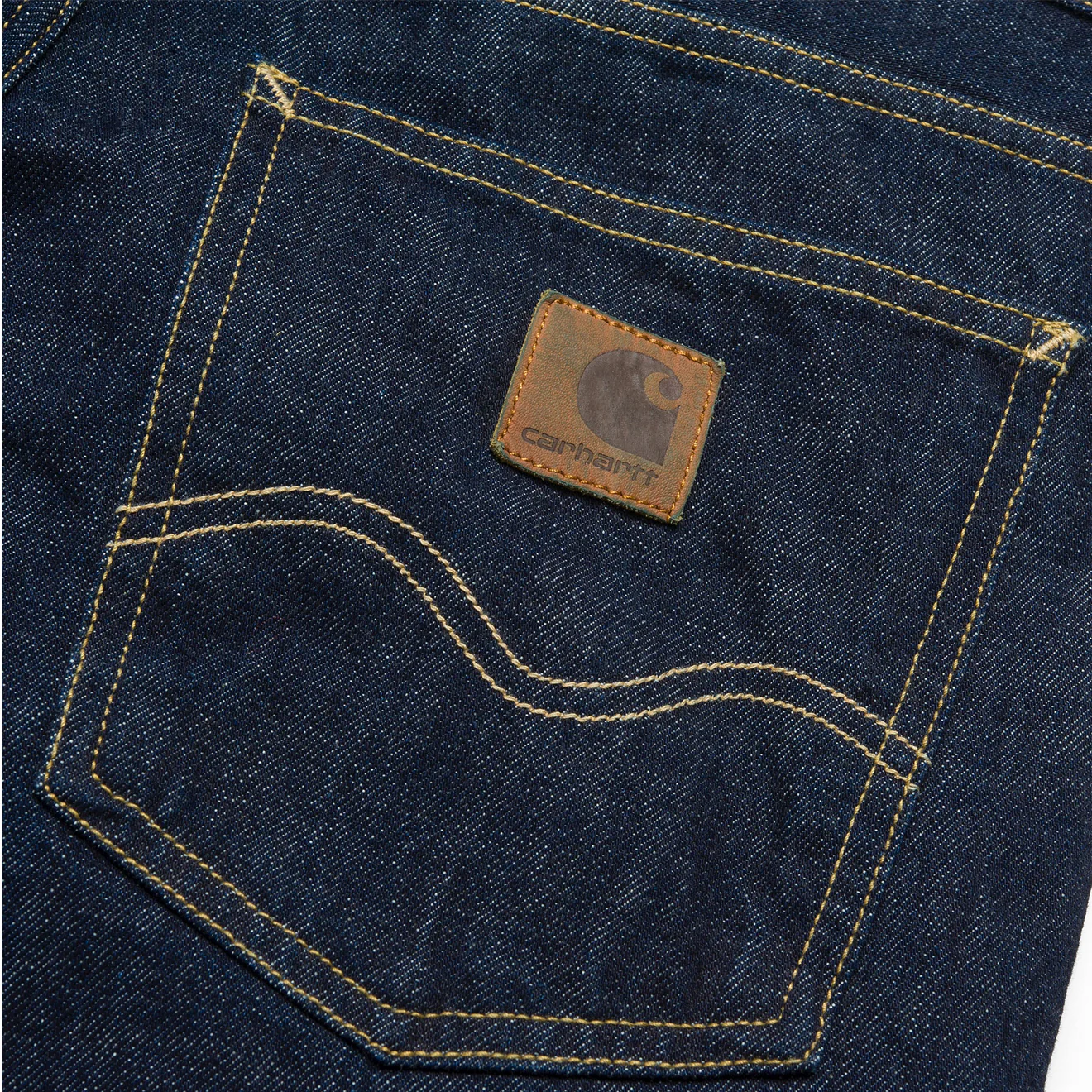 Carhartt WIP Marlow Pant Blue Rinsed - Image 2