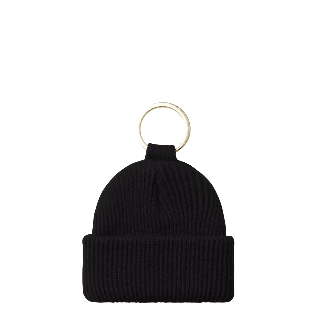 Carhartt WIP Mini Watch Hat Keychain Black - Image 2