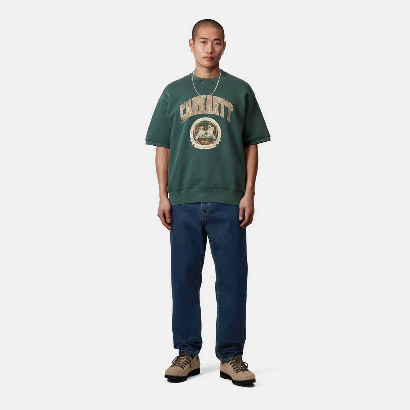 Carhartt WIP Newel Pant Blue Stone Washed - Image 5