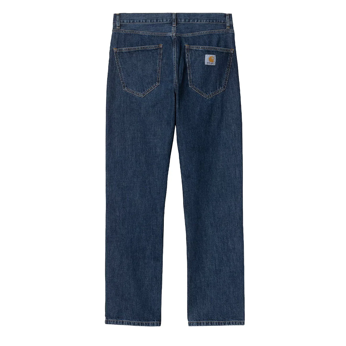 Carhartt WIP Nolan Pant Blue Heavy Stone Wash - Image 2