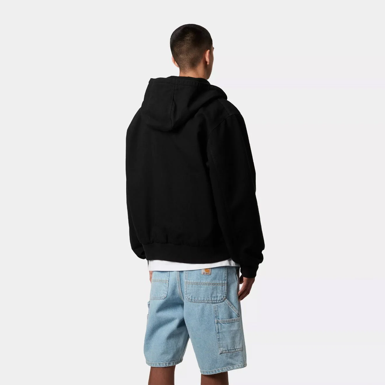 Carhartt WIP OG Active Jacket Black Rinsed - Image 5