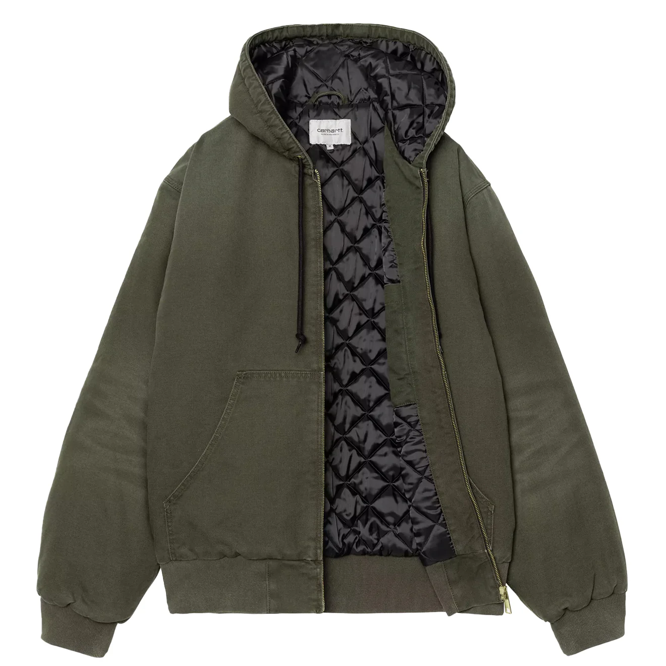 Carhartt WIP OG Active Jacket Olive Stone Canvas - Image 2