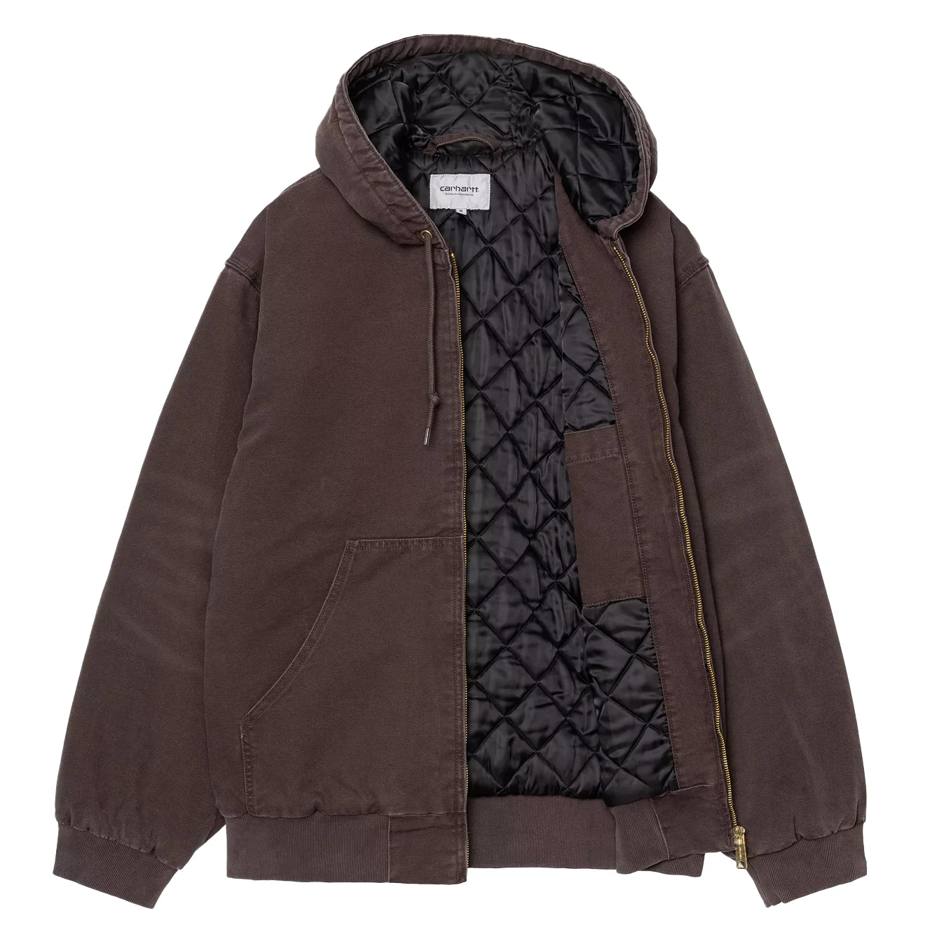 Carhartt WIP OG Active Jacket Tobacco Stone Canvas - Image 2
