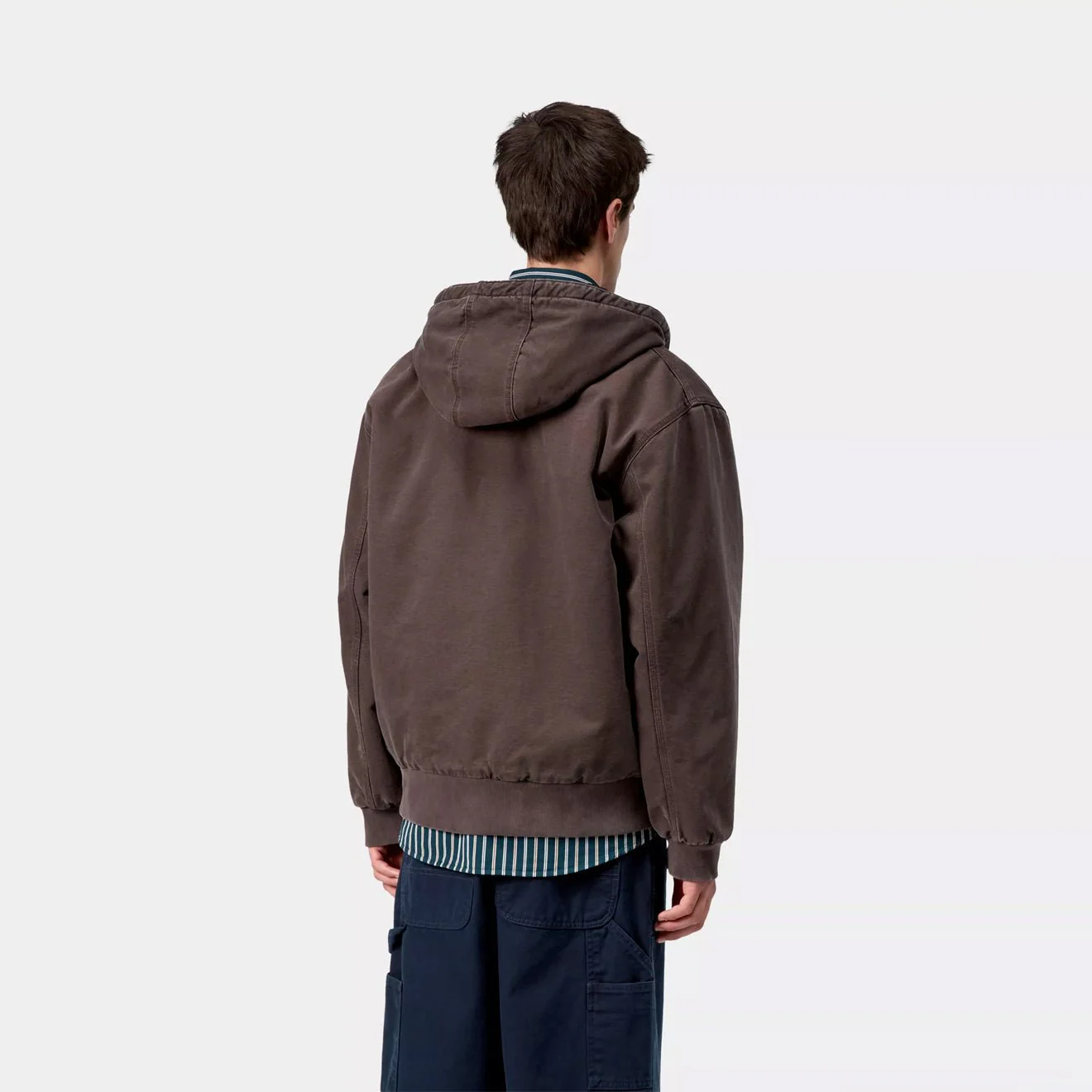 Carhartt WIP OG Active Jacket Tobacco Stone Canvas - Image 5