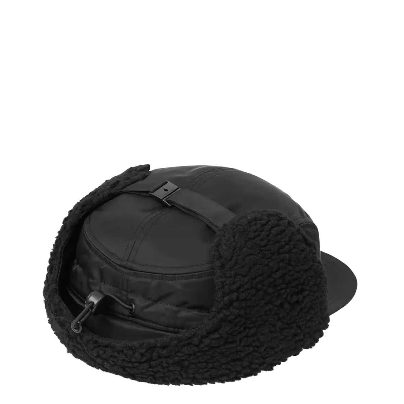 Carhartt WIP Oltera Ear Guard Cap Black / Black - Image 3