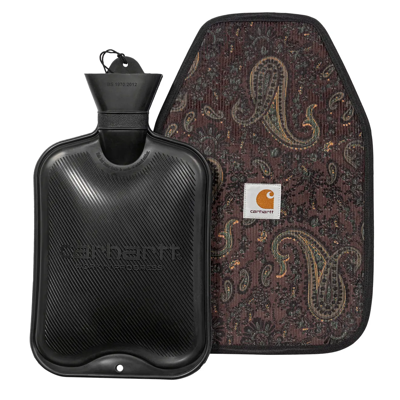Carhartt WIP Paisley Hot Water Bottle Paisley Print Buckeye - Image 2