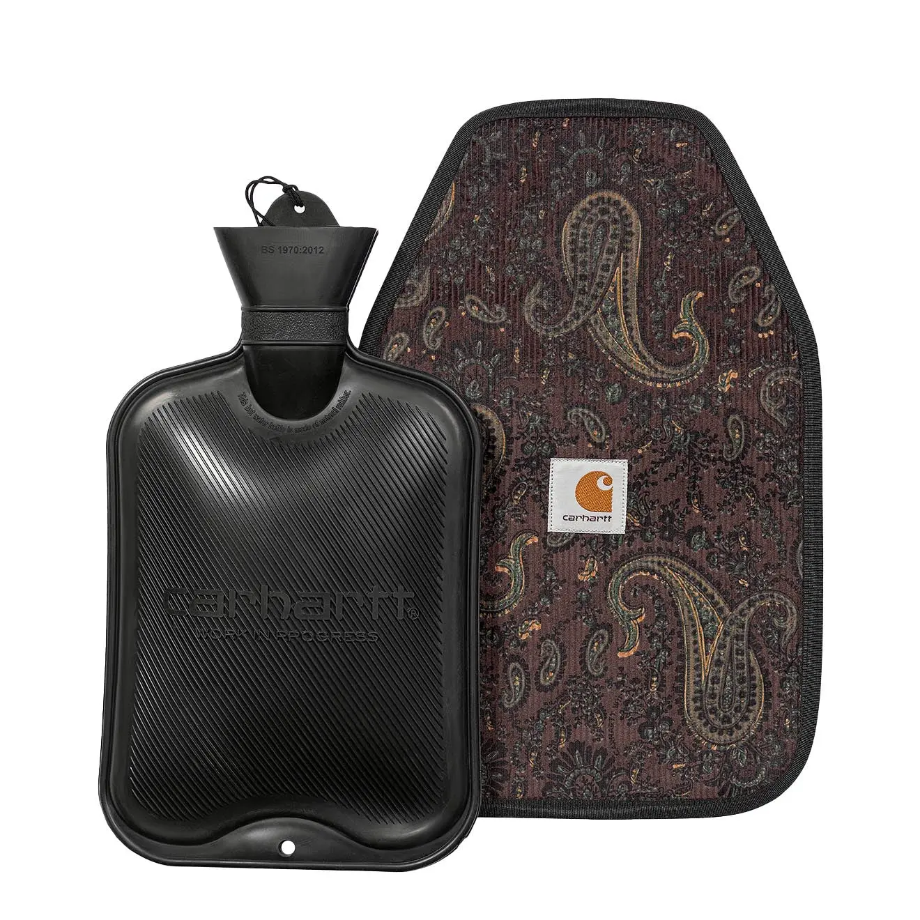 Carhartt WIP Paisley Hot Water Bottle Paisley Print Buckeye - Image 4