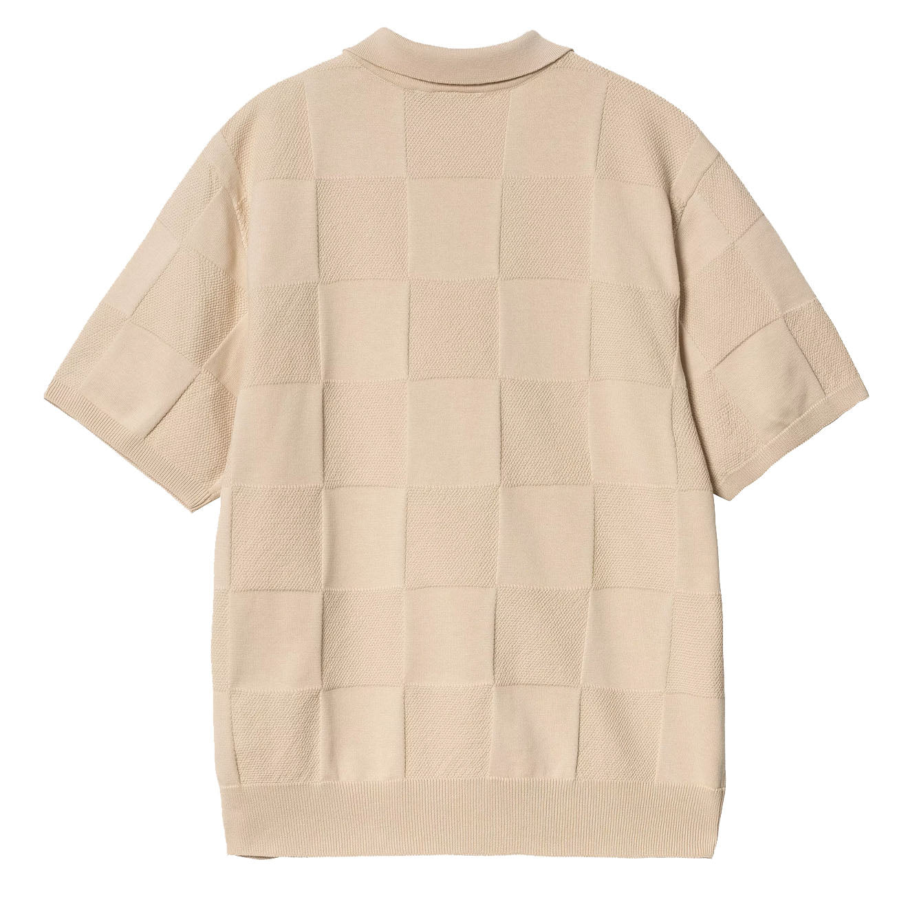 Carhartt WIP S/S Checker Polo Fleur De Sel - Image 2
