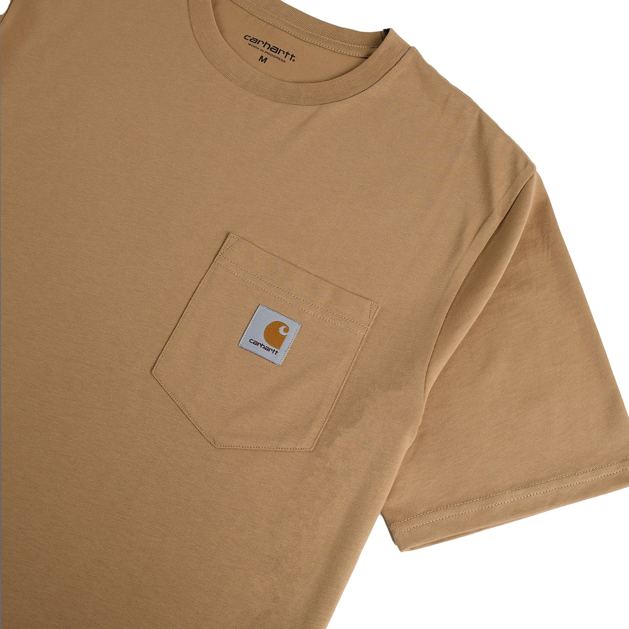 Carhartt WIP S/S Pocket T-Shirt Peanut - Image 3