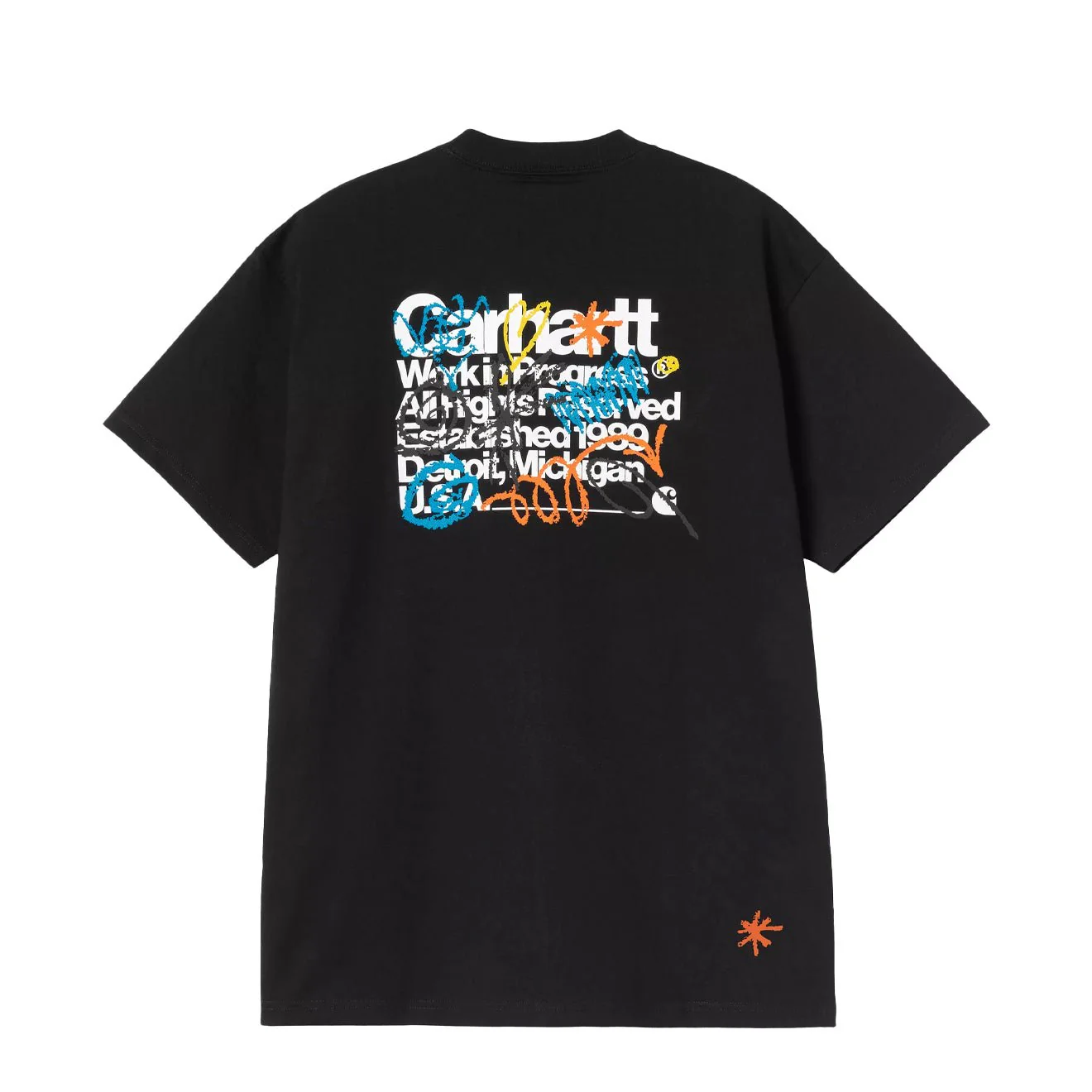 Carhartt WIP S/S Primary T-Shirt Black - Image 2