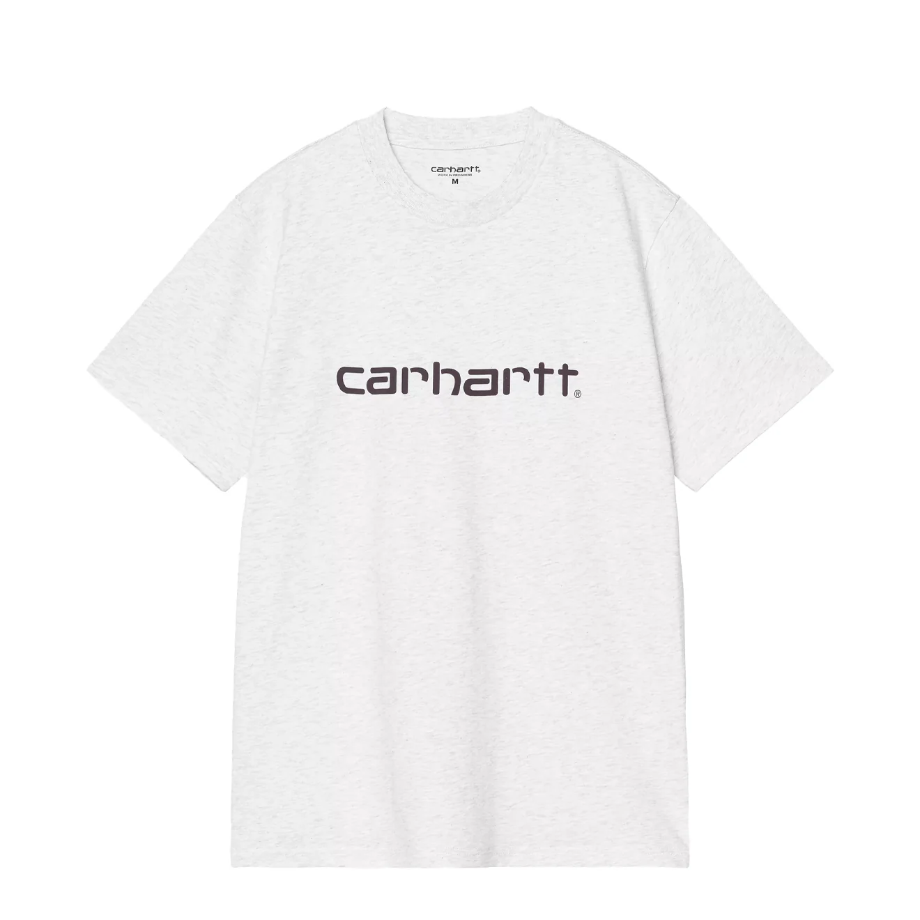 Carhartt WIP S/S Script T-Shirt Ash Heather / Cozy Purple