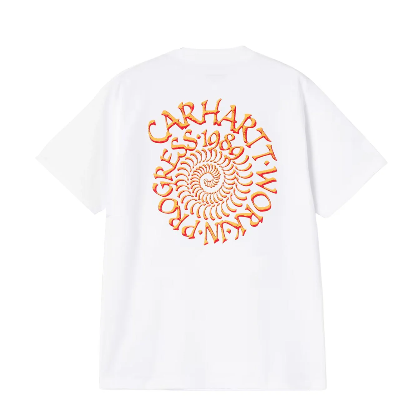 Carhartt WIP S/S Spirals T-Shirt White - Image 2