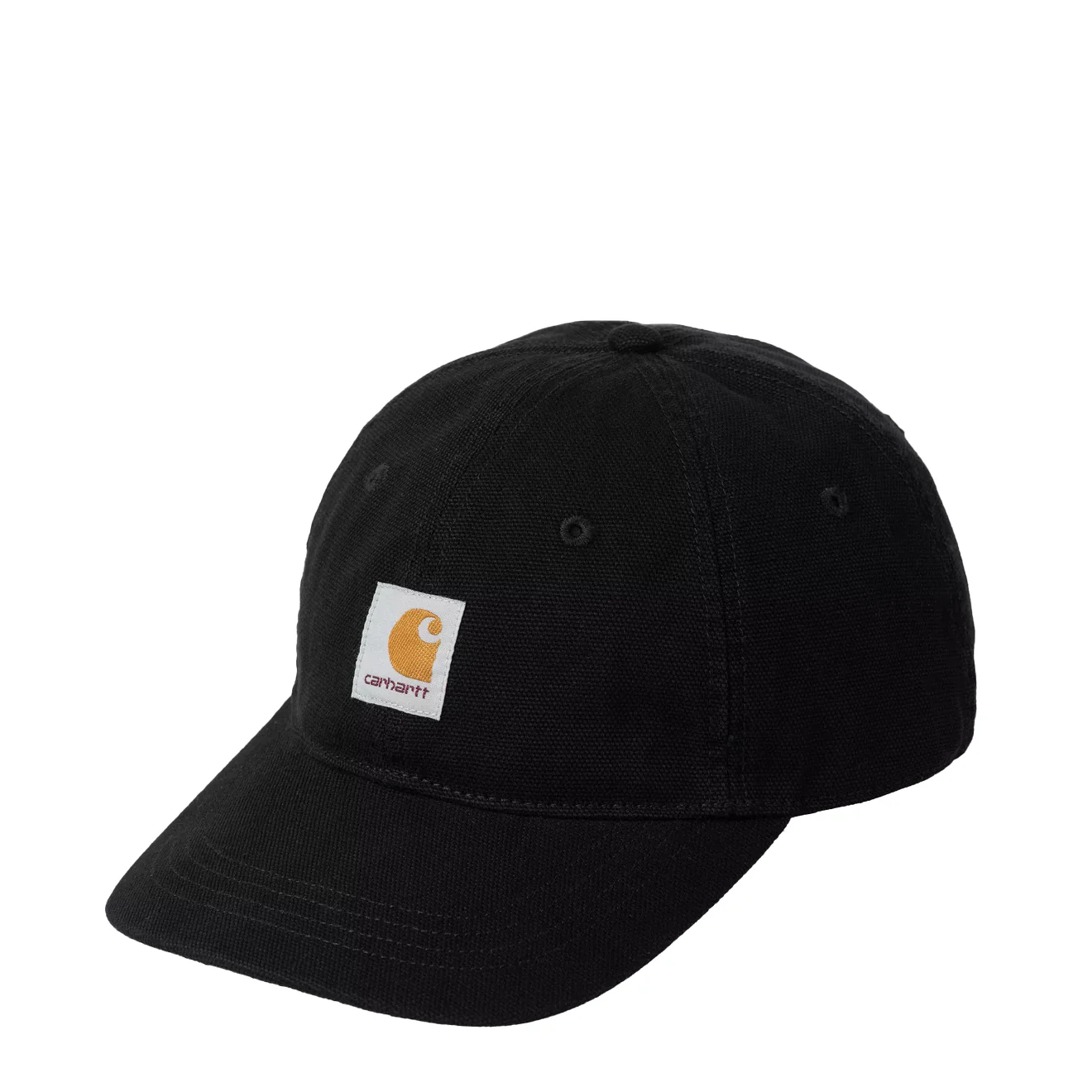 Carhartt WIP Selby Canvas Cap Black Stone Washed
