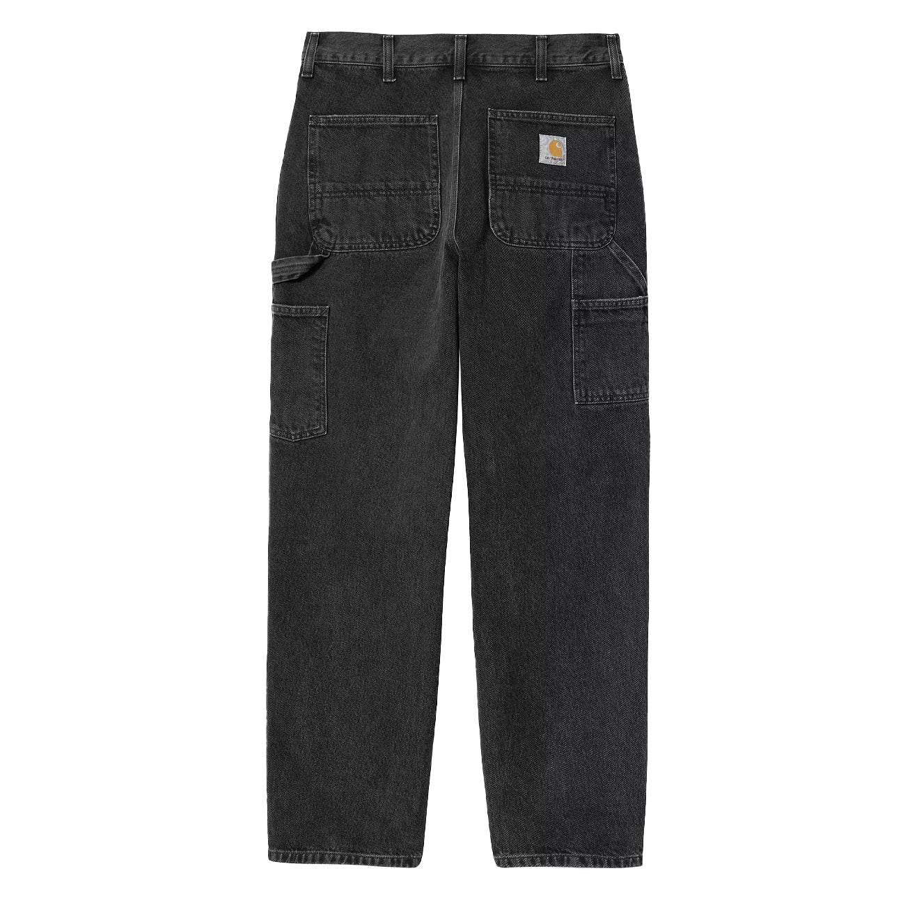 Carhartt WIP Single Knee Pant Black Stone Washed - Image 2