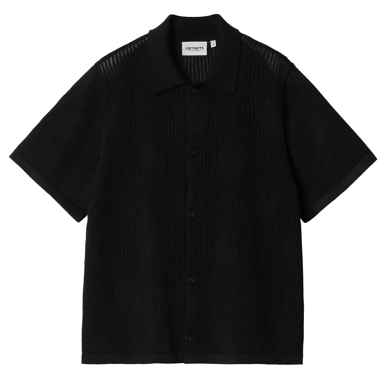 Carhartt WIP We S/S Temple Knit Shirt Black