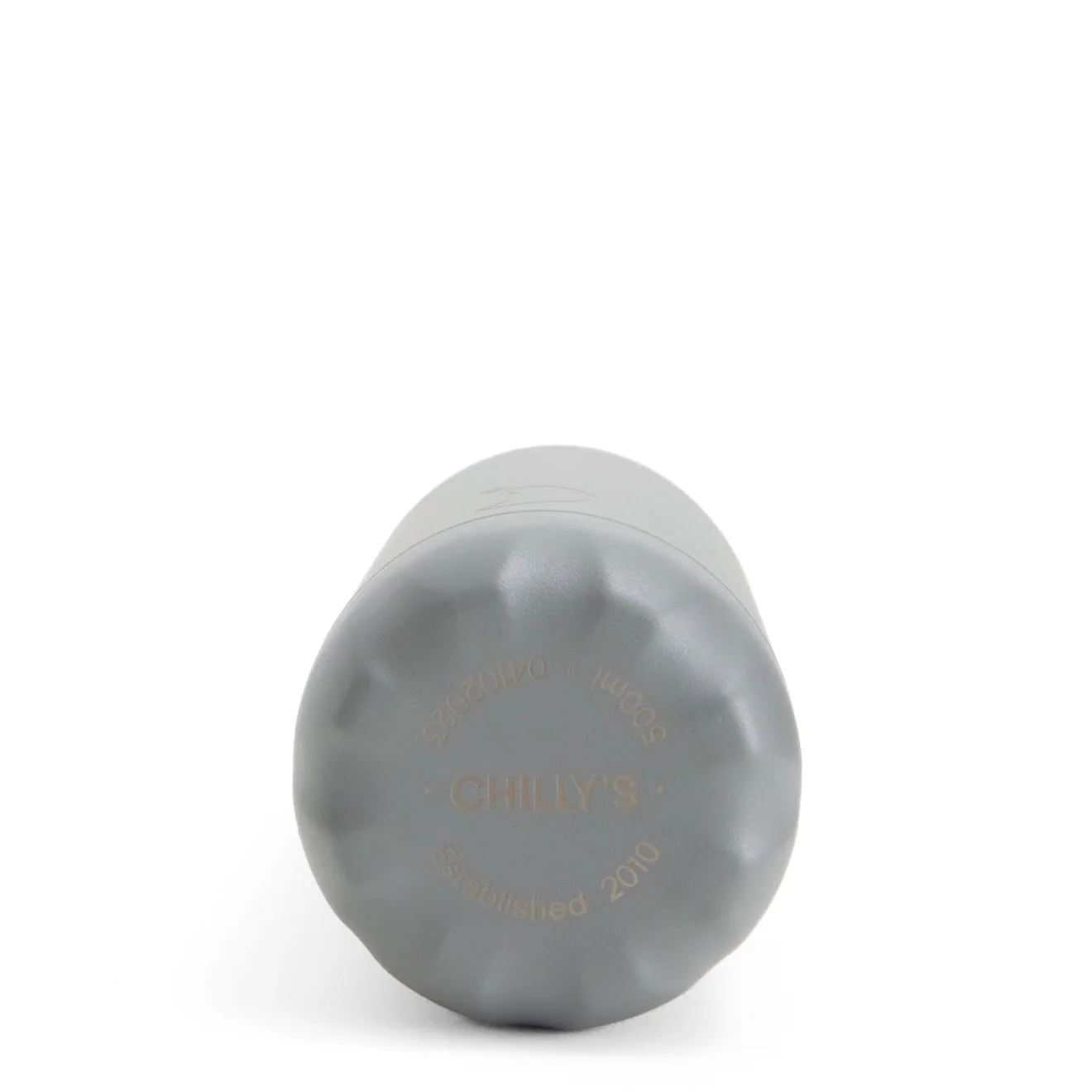 Chillys 500ml Water Bottle Monochrome All Grey - Image 2