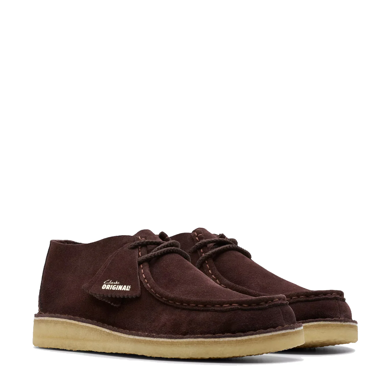 Clarks Originals Desert Nomad Deep Brown Suede - Image 3