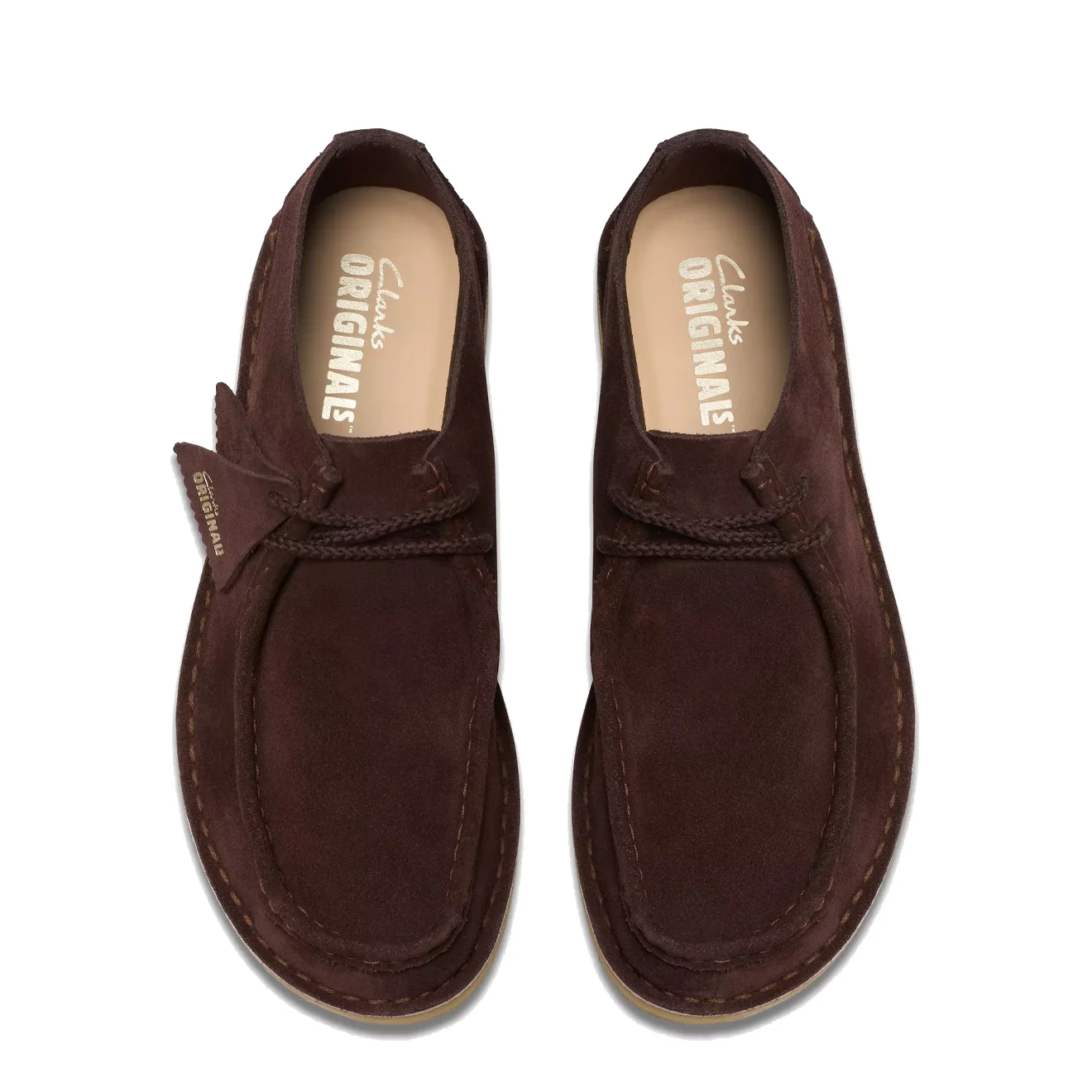 Clarks Originals Desert Nomad Deep Brown Suede - Image 5