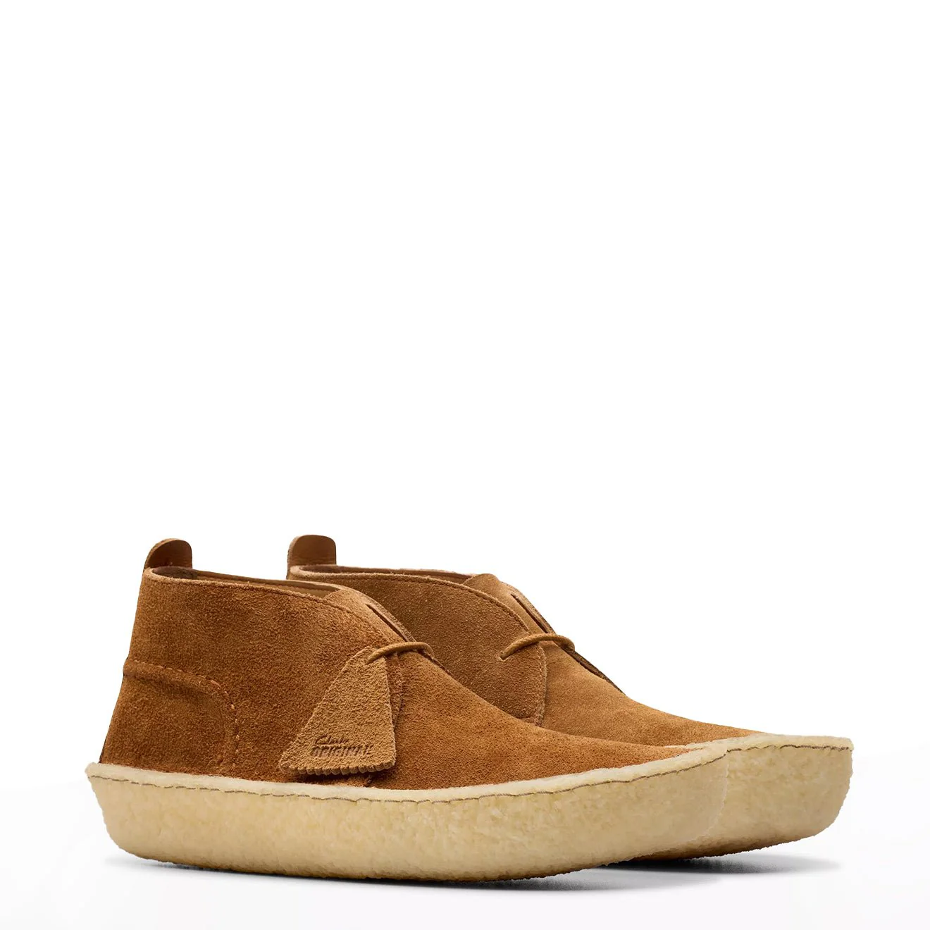 Clarks Originals Desert Rain Dark Cola Suede - Image 4