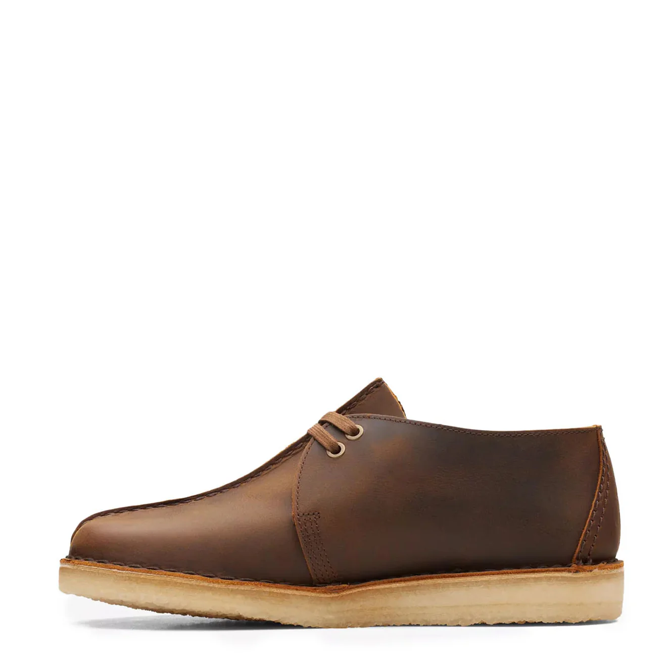 Clarks Originals Desert Trek Shoes Beeswax Leather - Image 4