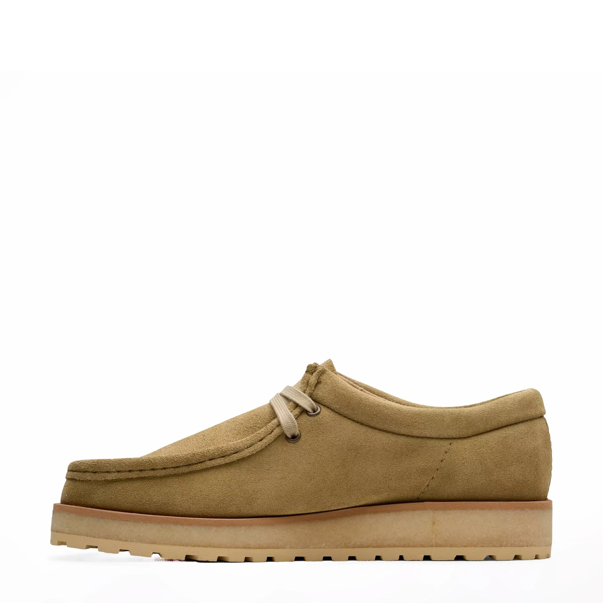 Clarks Originals The Wallabee Scout Lo Dark Sand Suede - Image 4