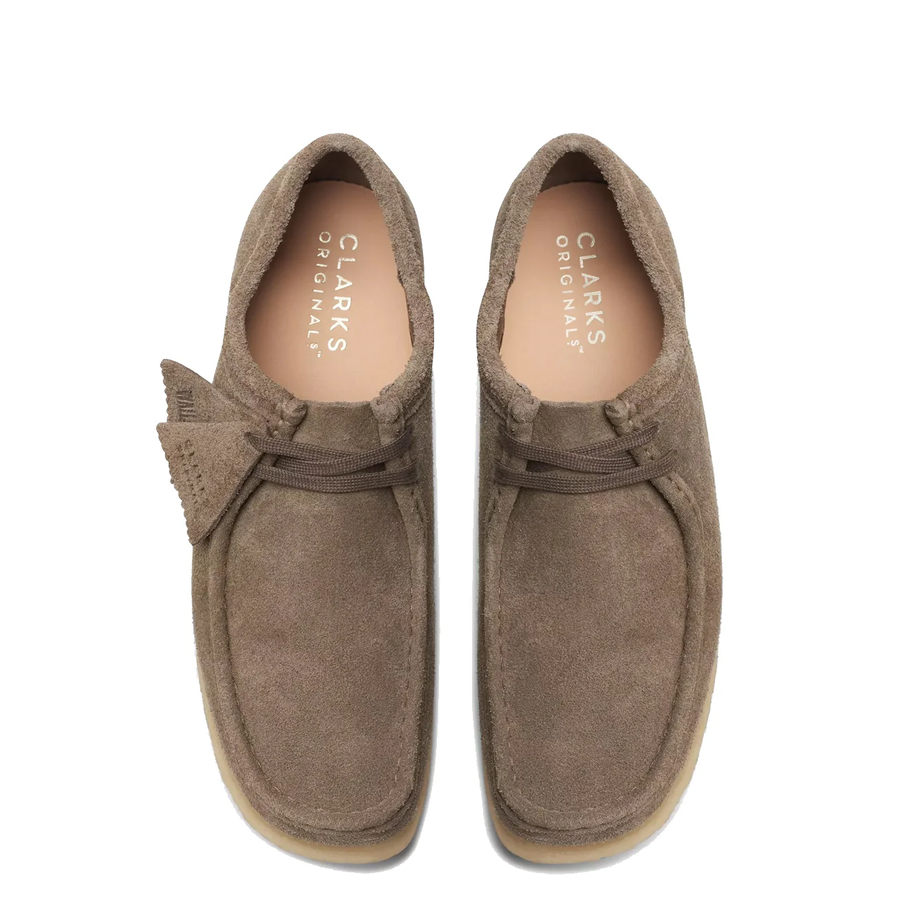 Clarks Originals Wallabee Dark Grey Suede - Image 3
