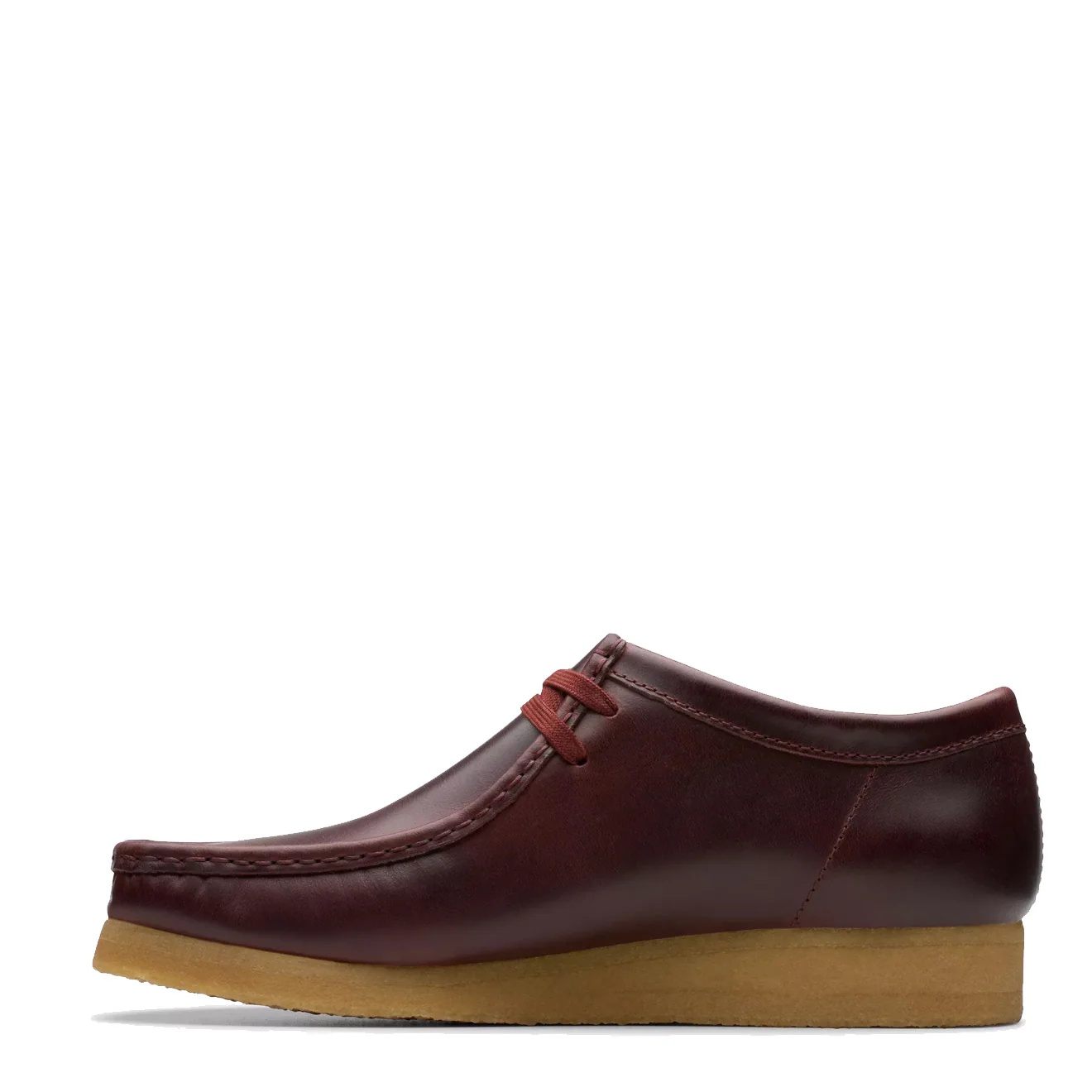 Clarks Originals Wallabee Deep Red Leather - Image 2