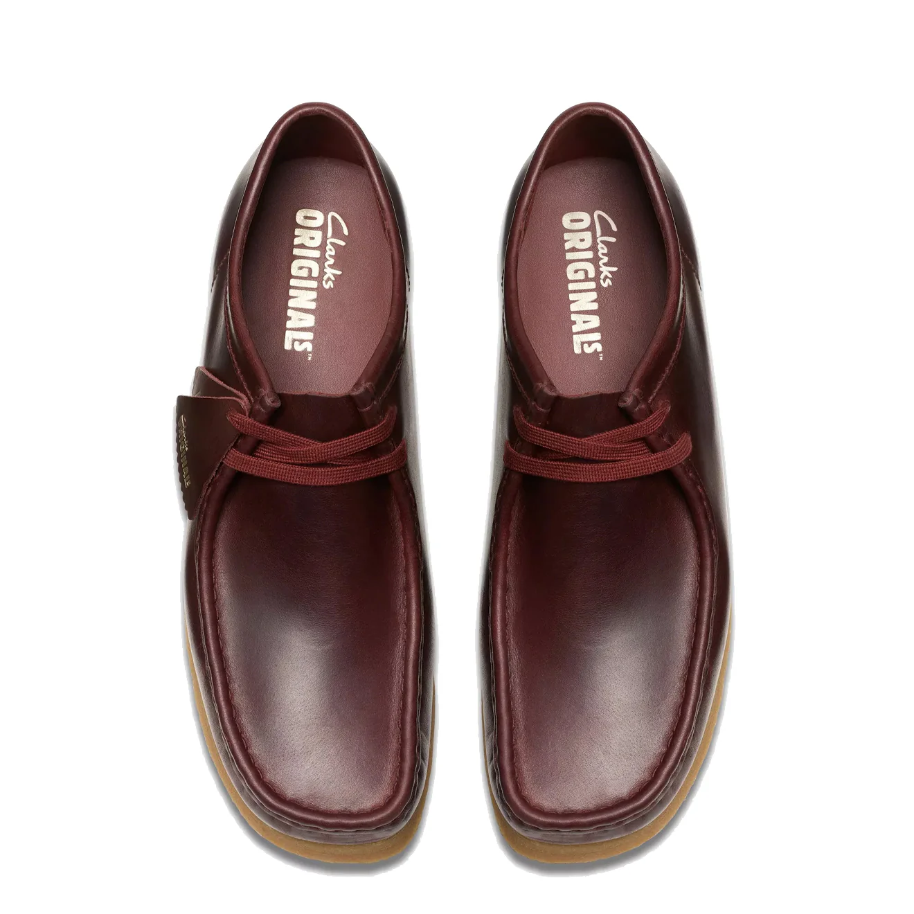 Clarks Originals Wallabee Deep Red Leather - Image 5