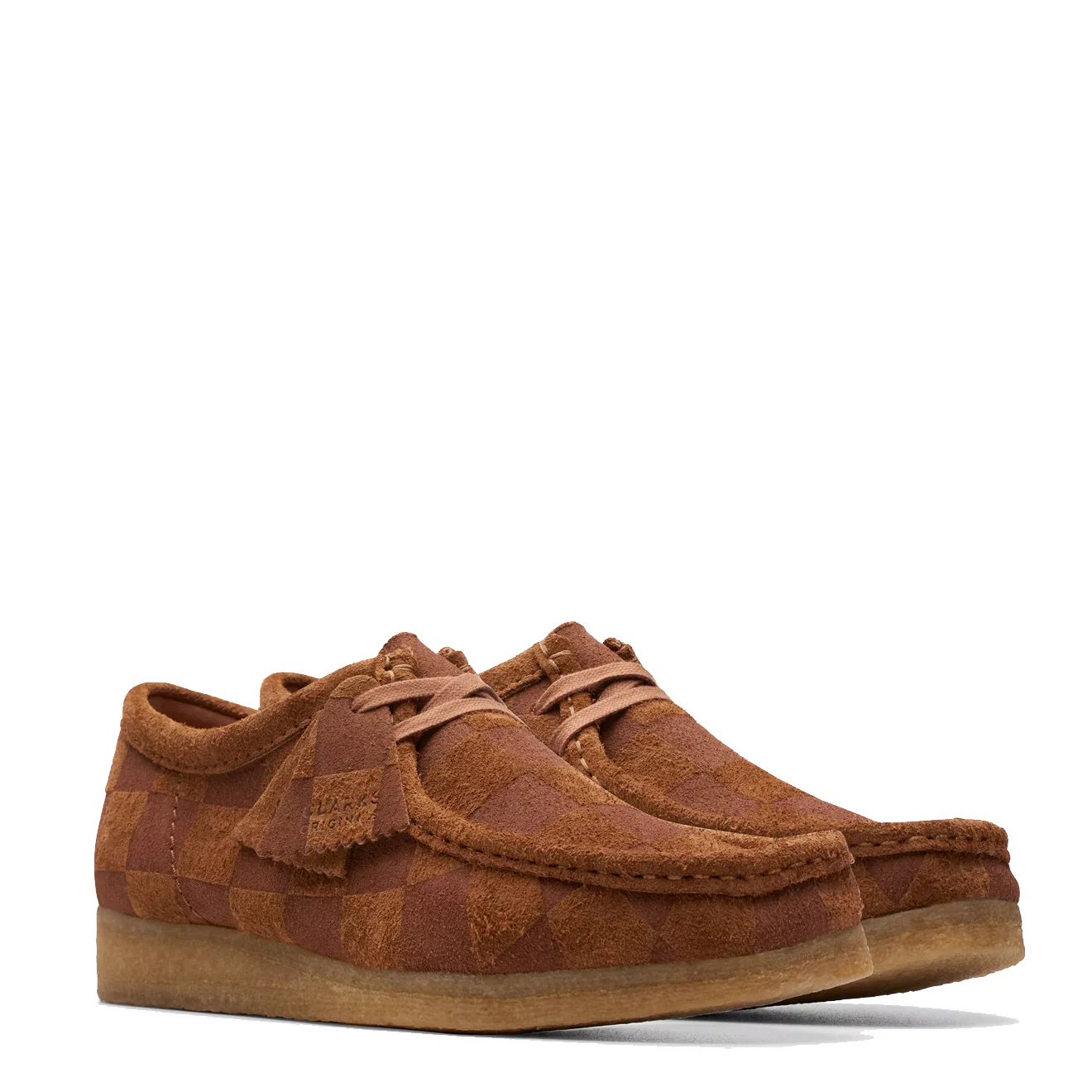 Clarks Originals Wallabee Shoe Cola Check - Image 4