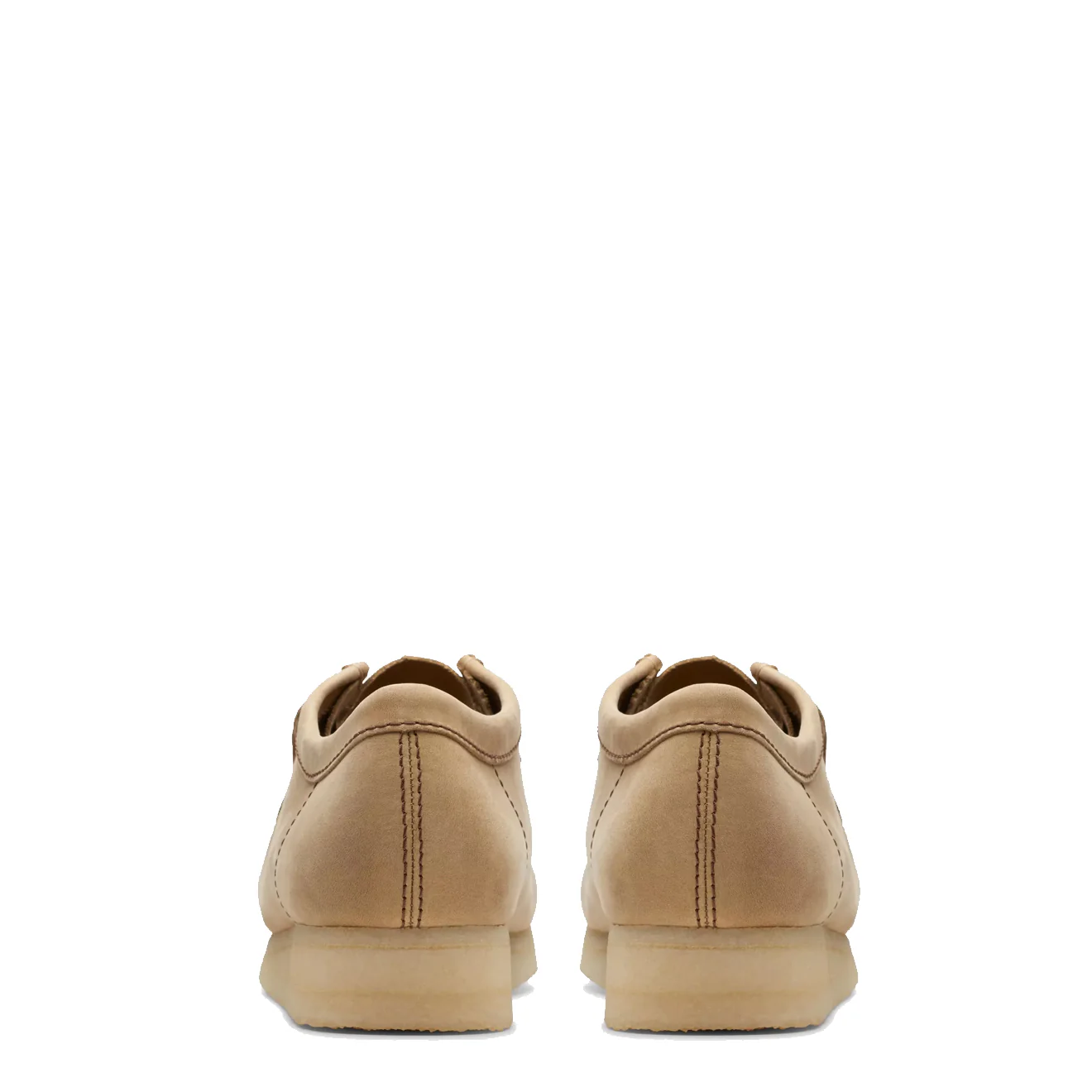 Clarks Originals Wallabee Shoes Brown Leather - Image 3