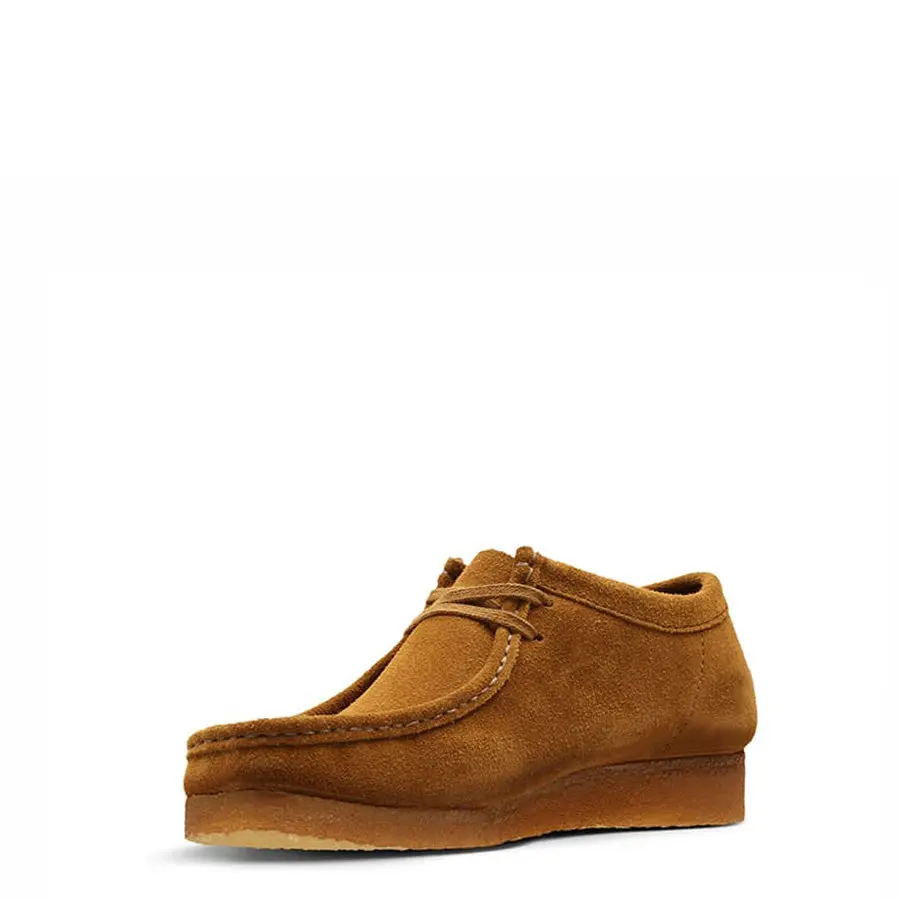 Clarks Originals Wallabee Shoes Cola Suede - Image 3