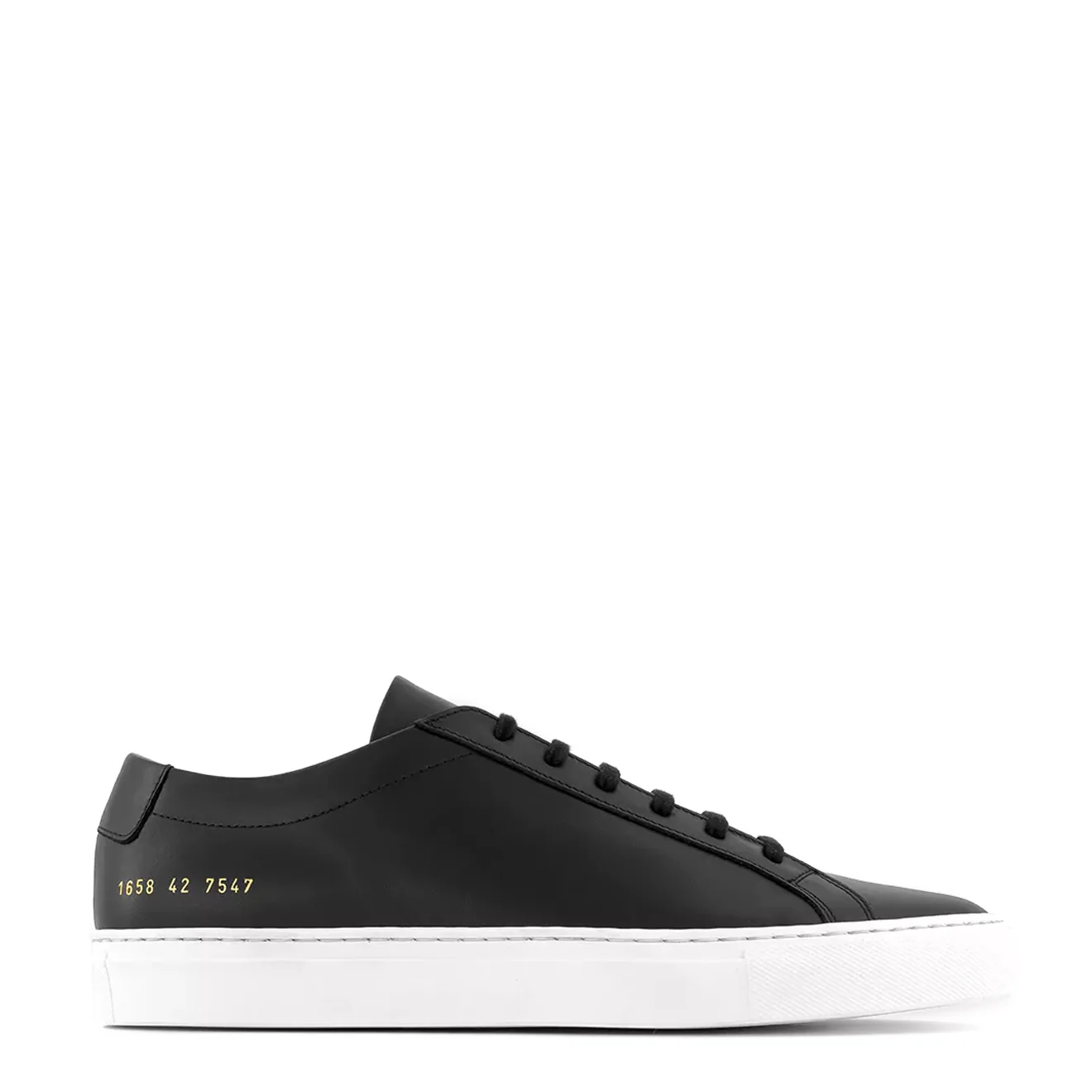 Common Projects Achilles Leather Low-Top Trainers Black / White