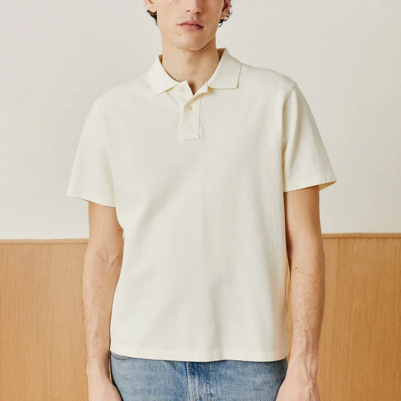 Corridor Pique Polo S/S Shirt White - Image 4