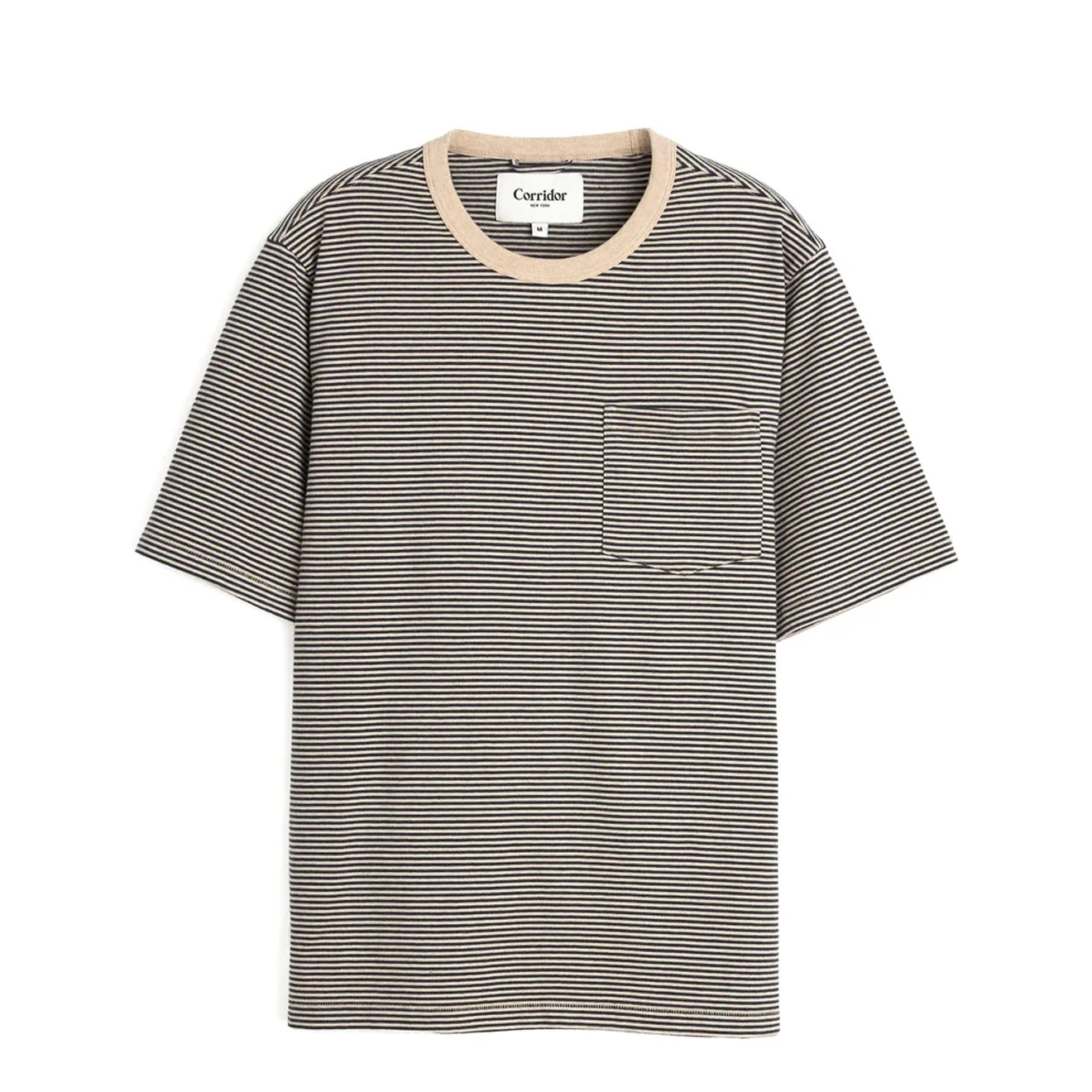 Corridor Stripe S/S Tee Navy