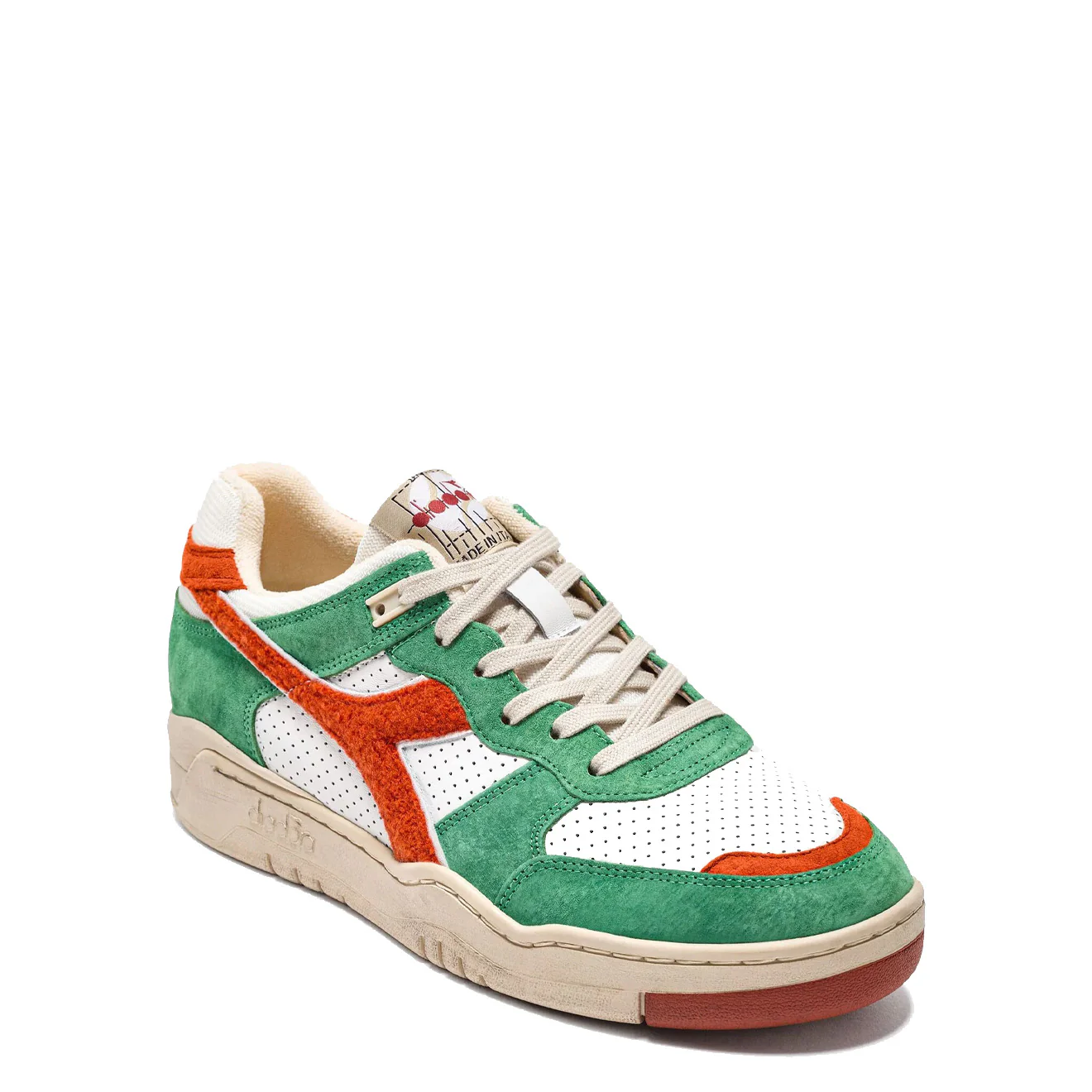 Diadora B.560 Used RR Italia Trainer Cooked Brown - Image 3
