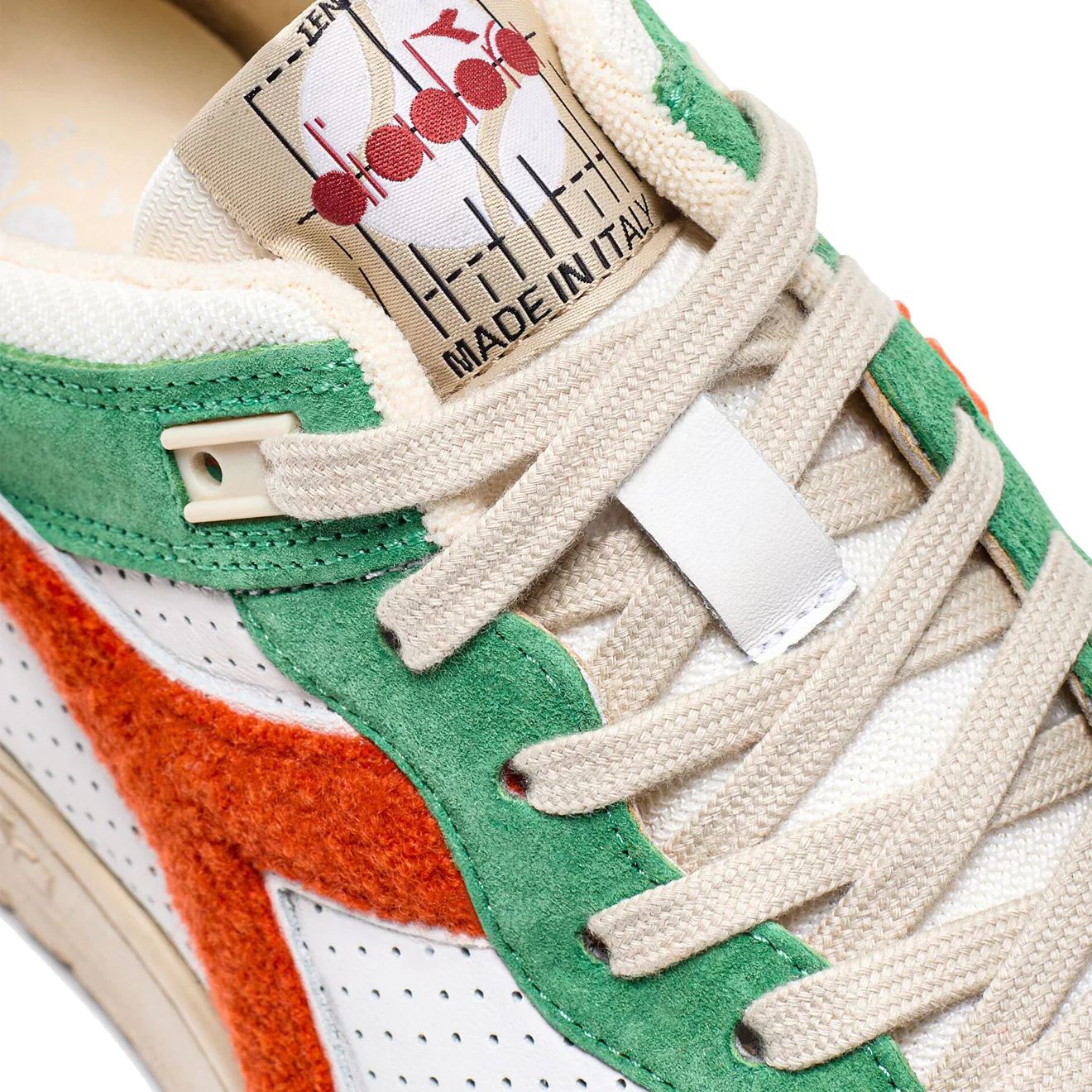 Diadora B.560 Used RR Italia Trainer Cooked Brown - Image 5