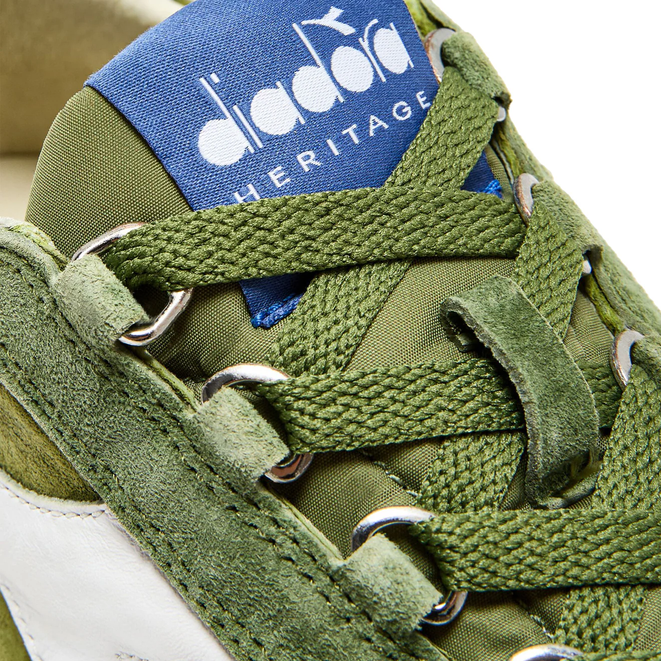 Diadora Equipe Suede Trainer Iguana - Image 4