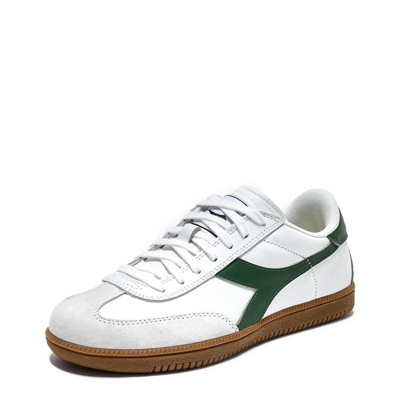 Diadora Trainer White / Foliage Green - Image 2