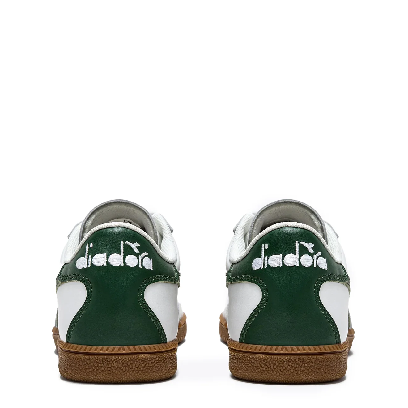 Diadora Trainer White / Foliage Green - Image 4