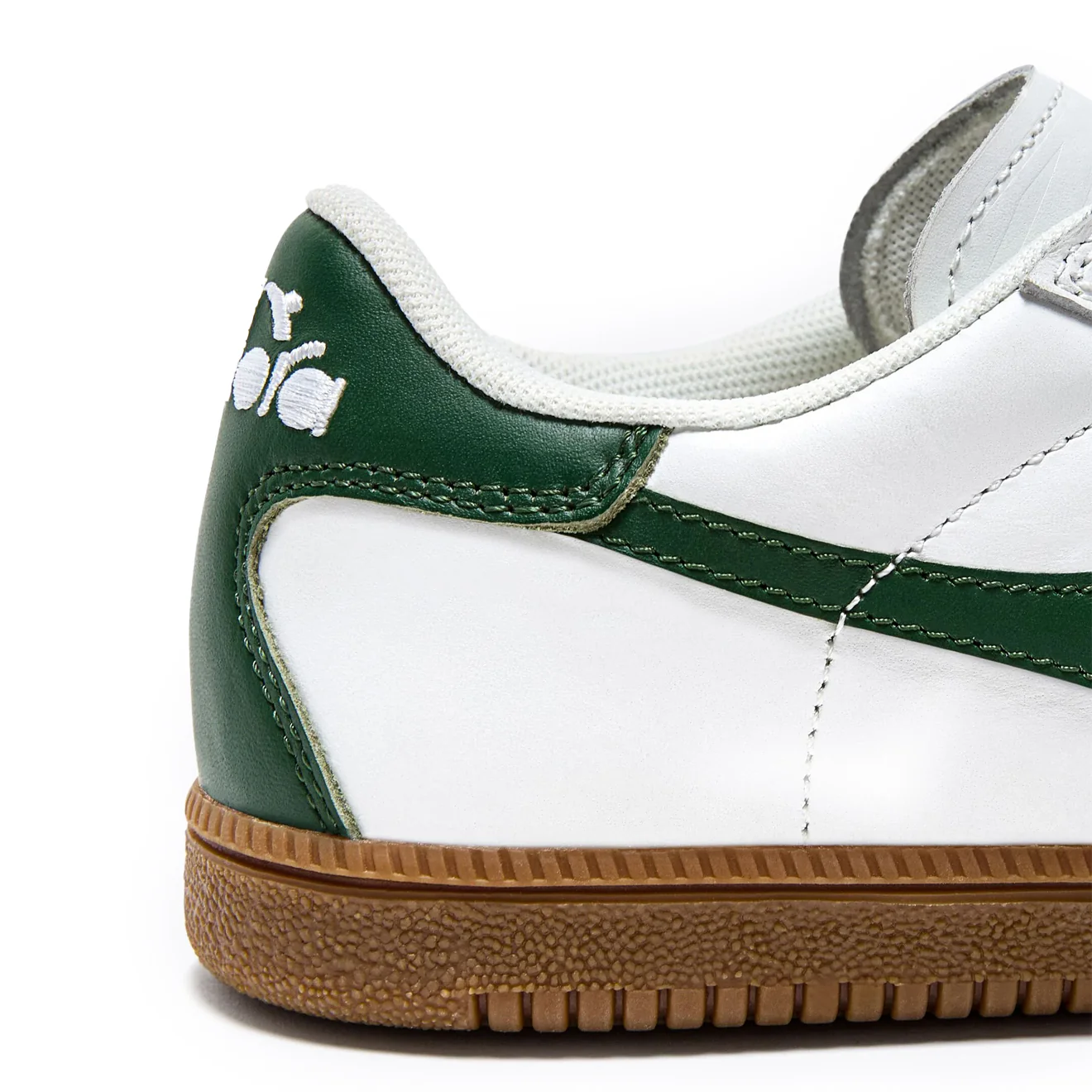 Diadora Trainer White / Foliage Green - Image 5