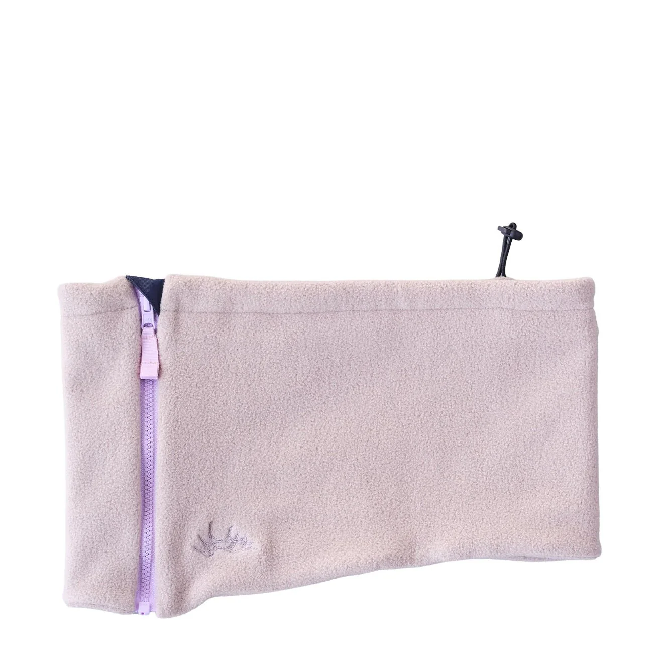 Elmer Reversible Neck Warmer Beige/Navy - Image 2