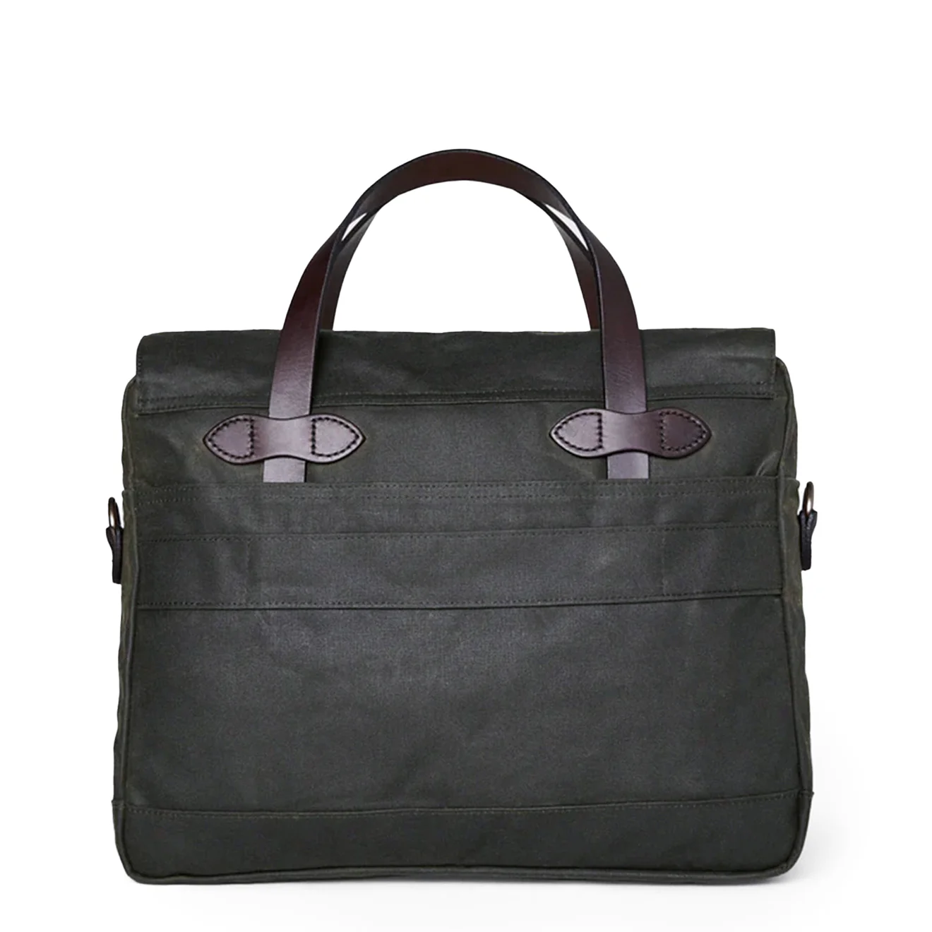 Filson 24-Hour Tin Cloth Briefcase Otter Green - Image 2