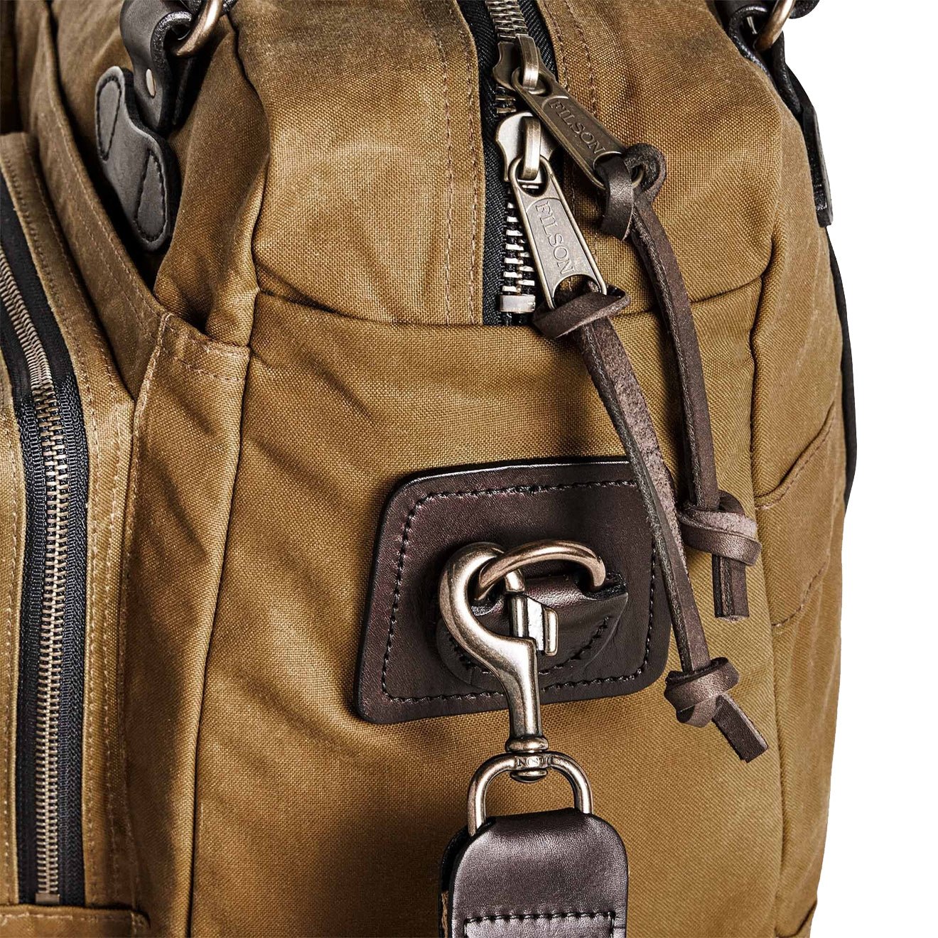 Filson 48Hr Duffle Dark Tan - Image 5