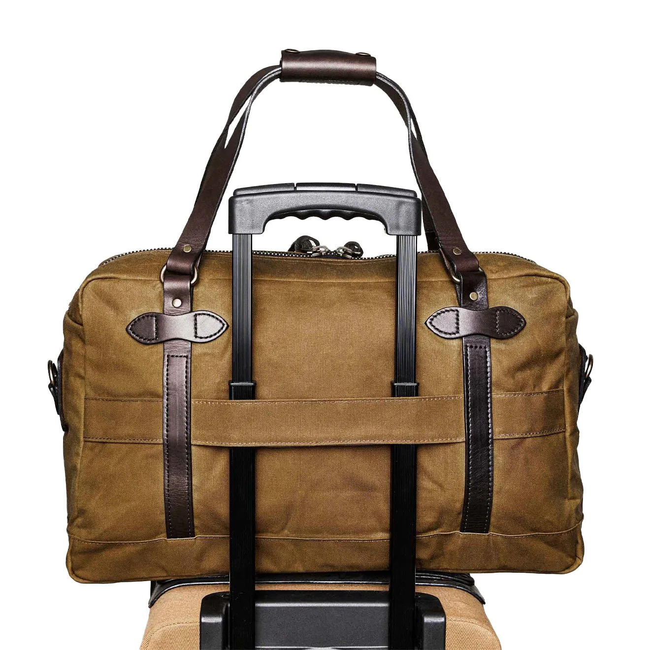 Filson 48Hr Duffle Dark Tan - Image 6