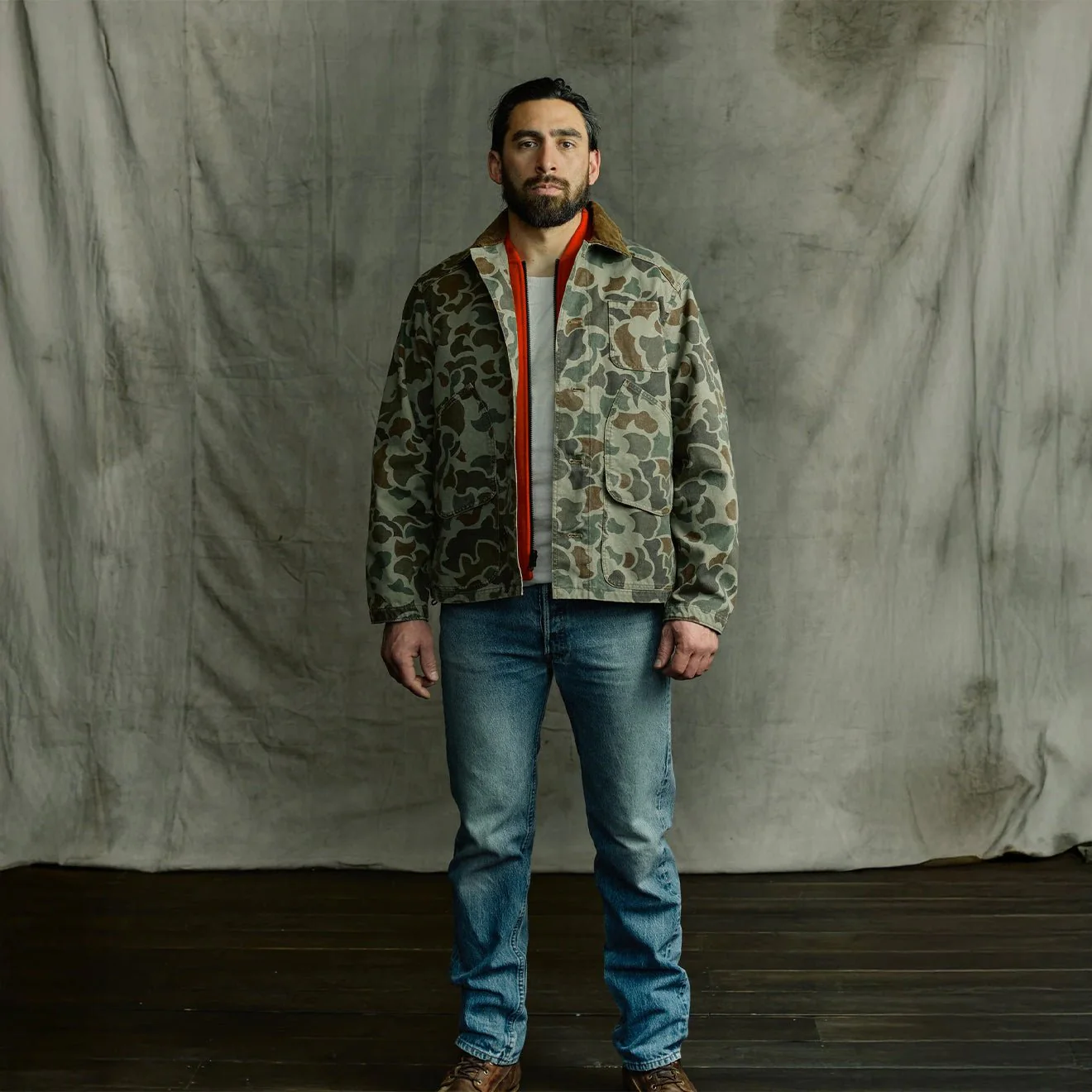 Filson Canvas Outfitter Jacket Tundra Shrub Camo - Image 4
