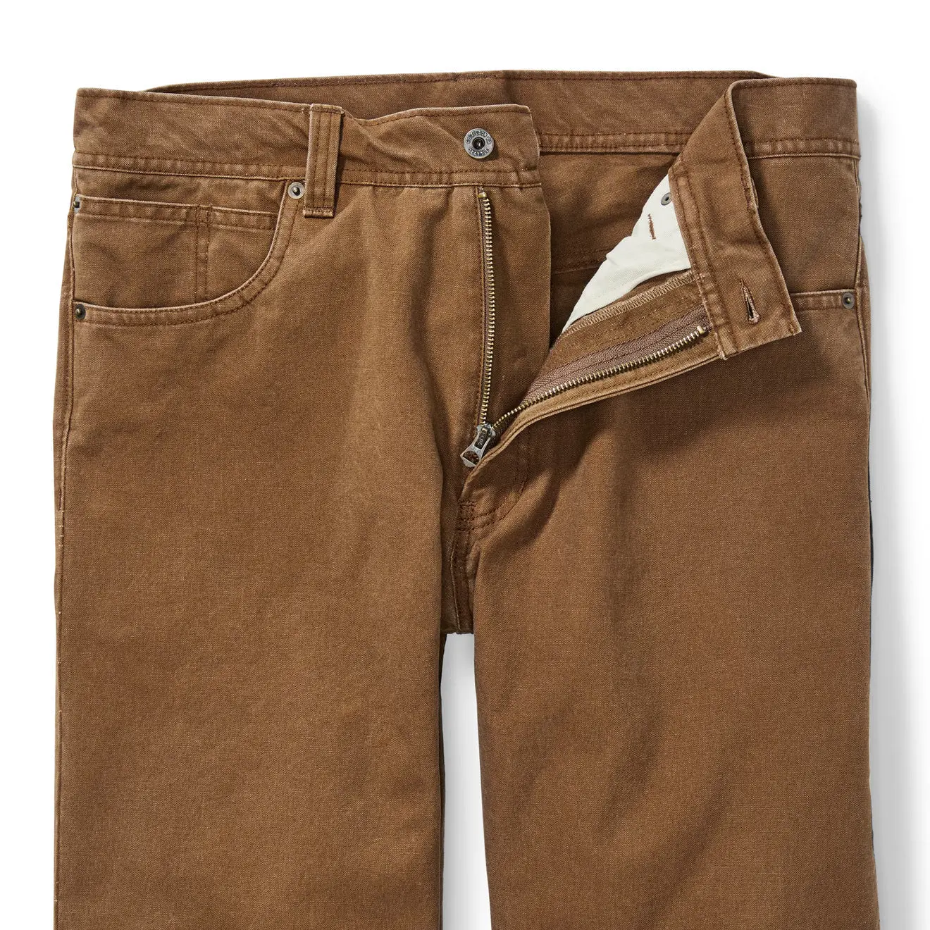 Filson Dry Tin 5 Pocket Pant Whiskey - Image 3