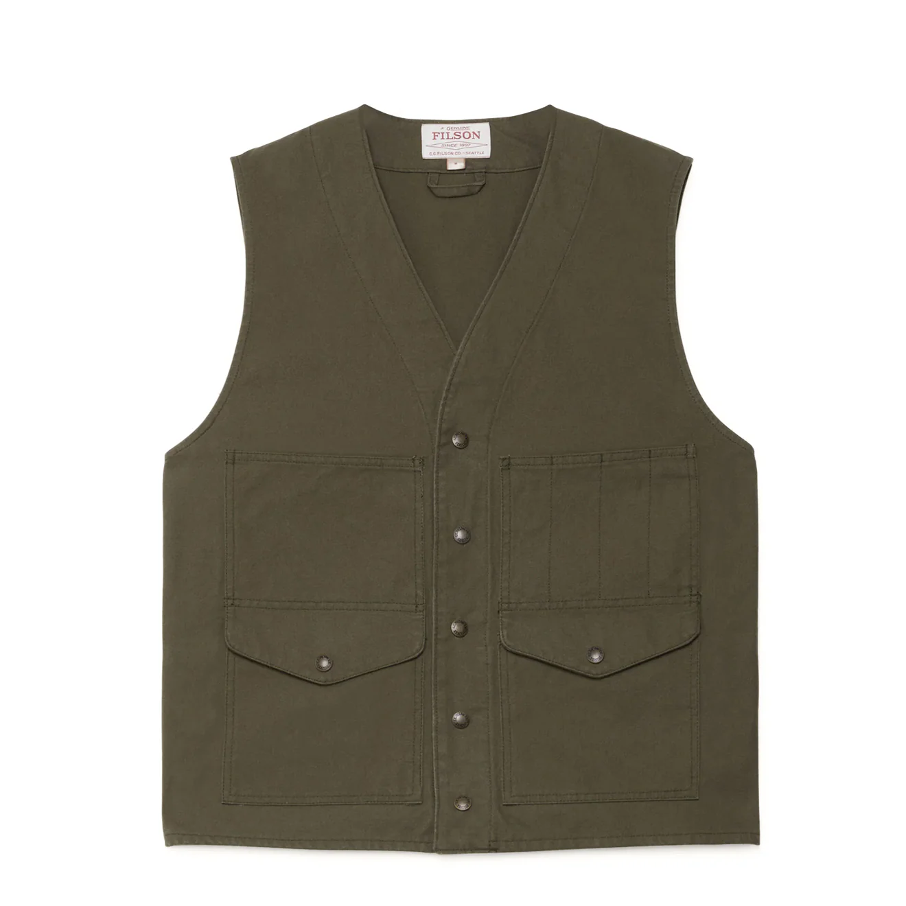 Filson Dry Tin Vest Otter Green